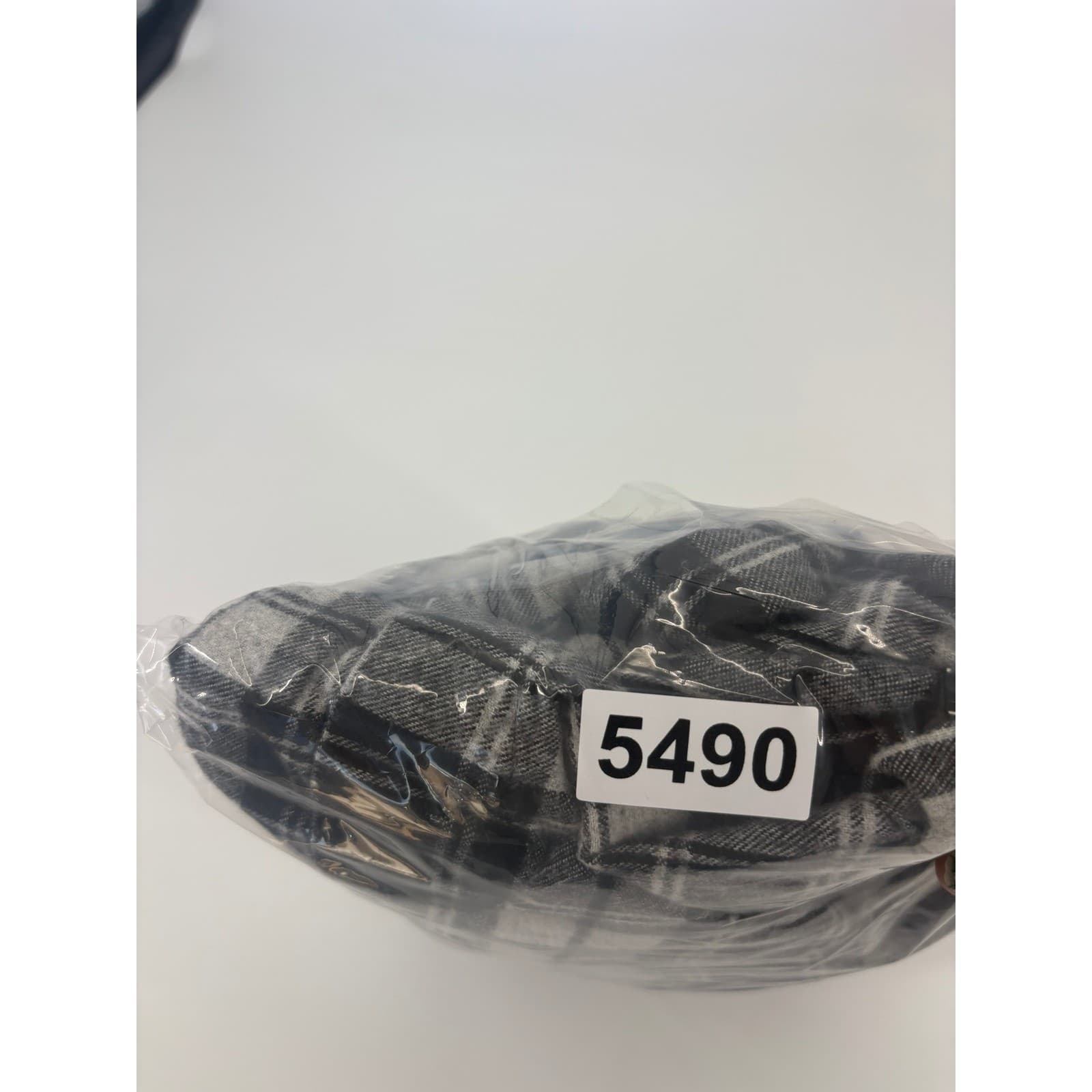 LL Bean Flannel Shirt XXL Tall Black White Plaid Long Sleeve Cotton Button Mens - Thumbnail 6