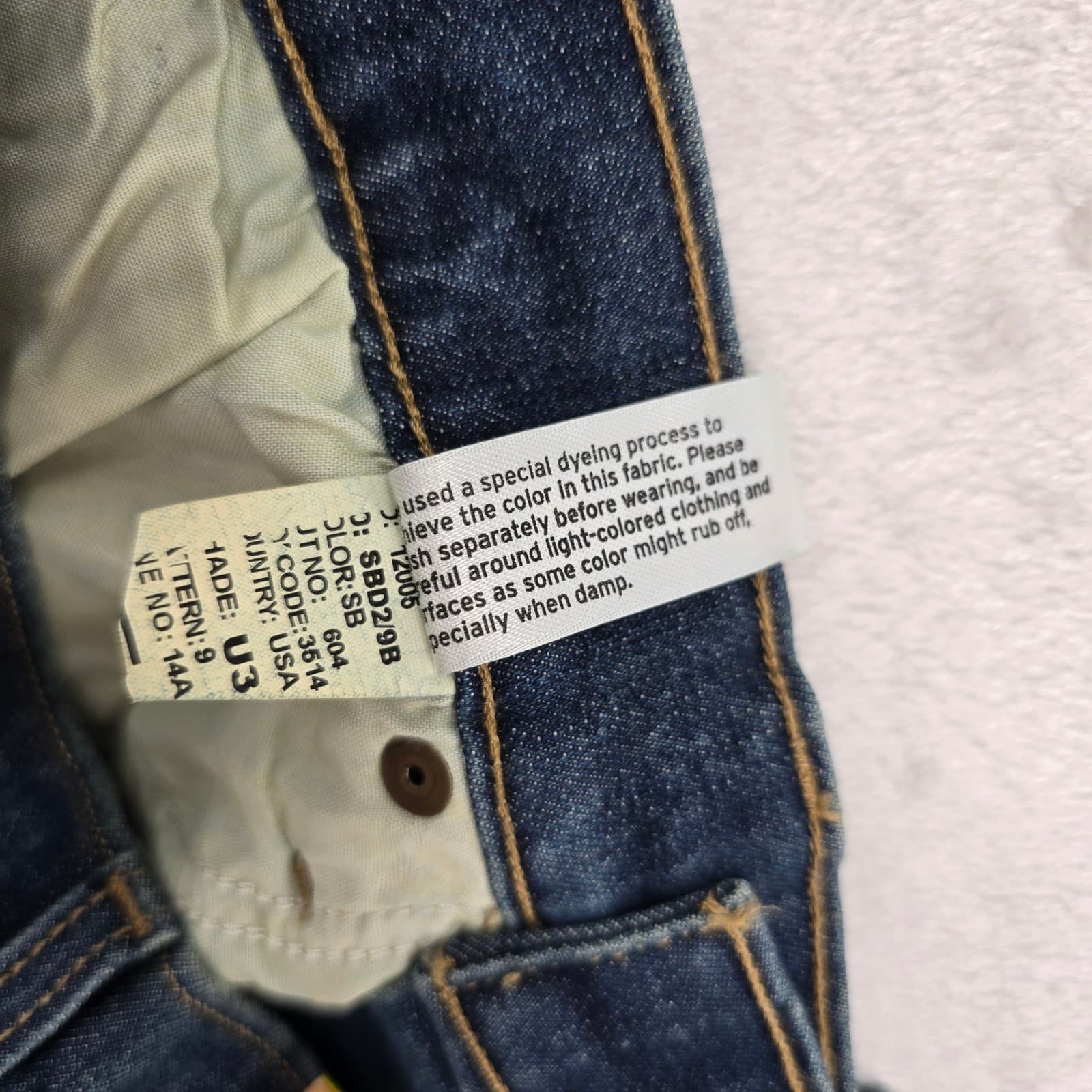 Eddie Bauer Jeans Mens 32x30 Straight Fit Denim Blue 1741596 NWT - Thumbnail 5