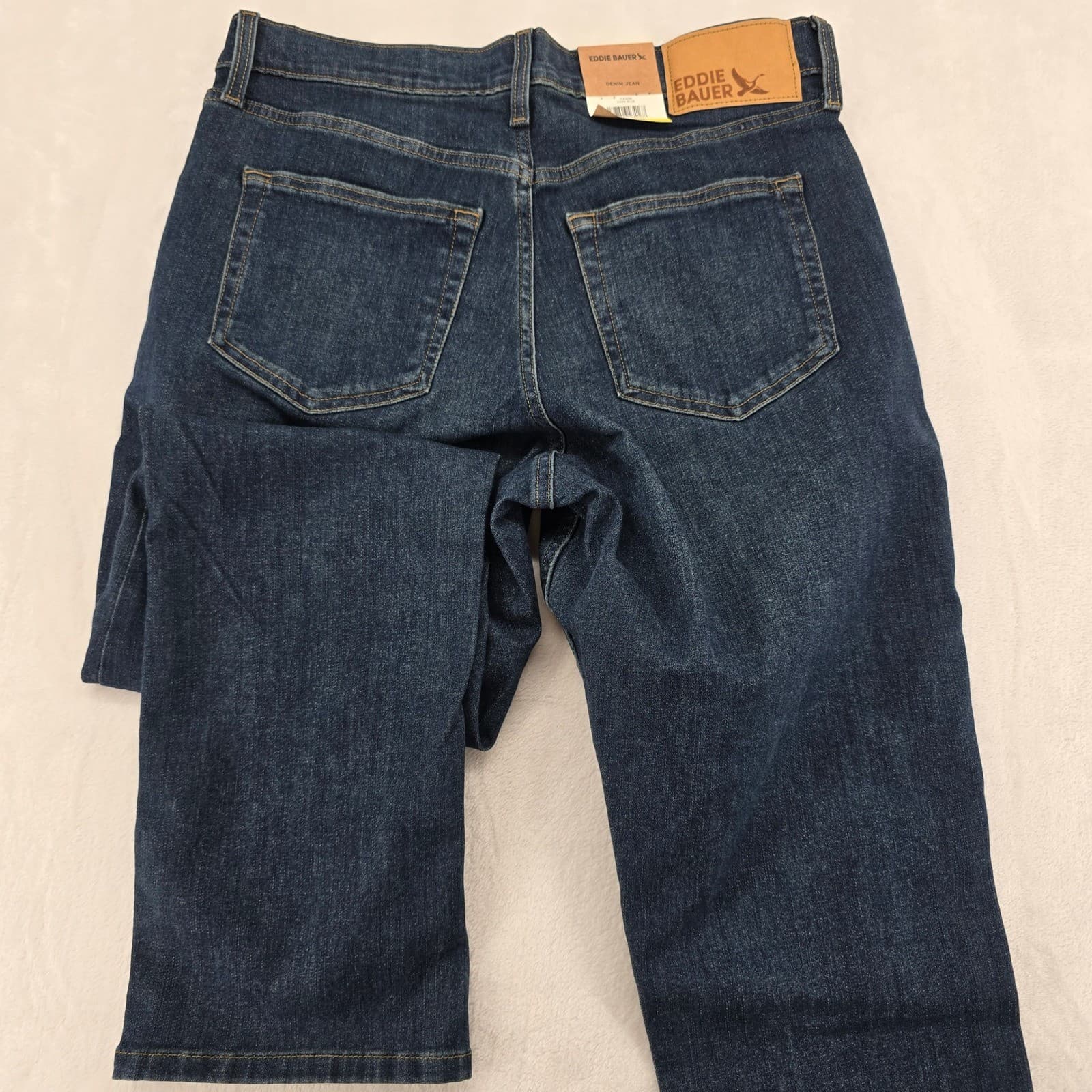 Eddie Bauer Jeans Mens 32x30 Straight Fit Denim Blue 1741596 NWT - Thumbnail 11