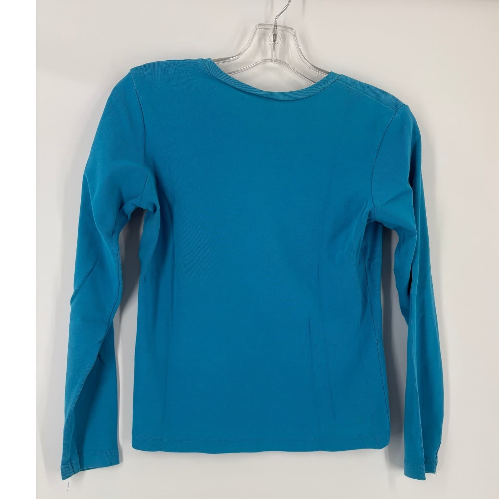 CSI Las Vegas Graphic Long Sleeve Shirt Rhinestone Embellished Blue Women's - Thumbnail 5