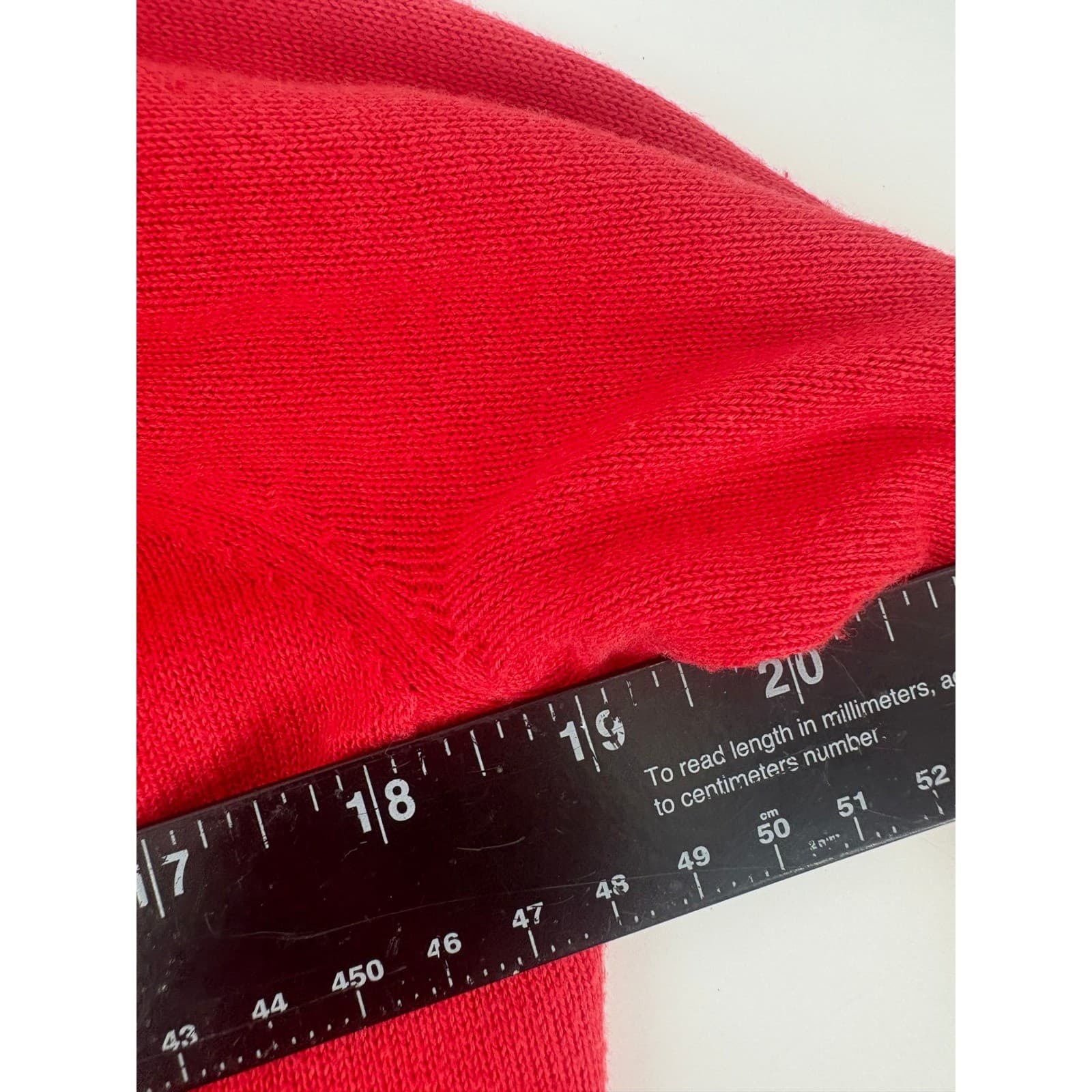 Chicos Red Open Front Knit Cardigan Sweater Size 1 - Thumbnail 4