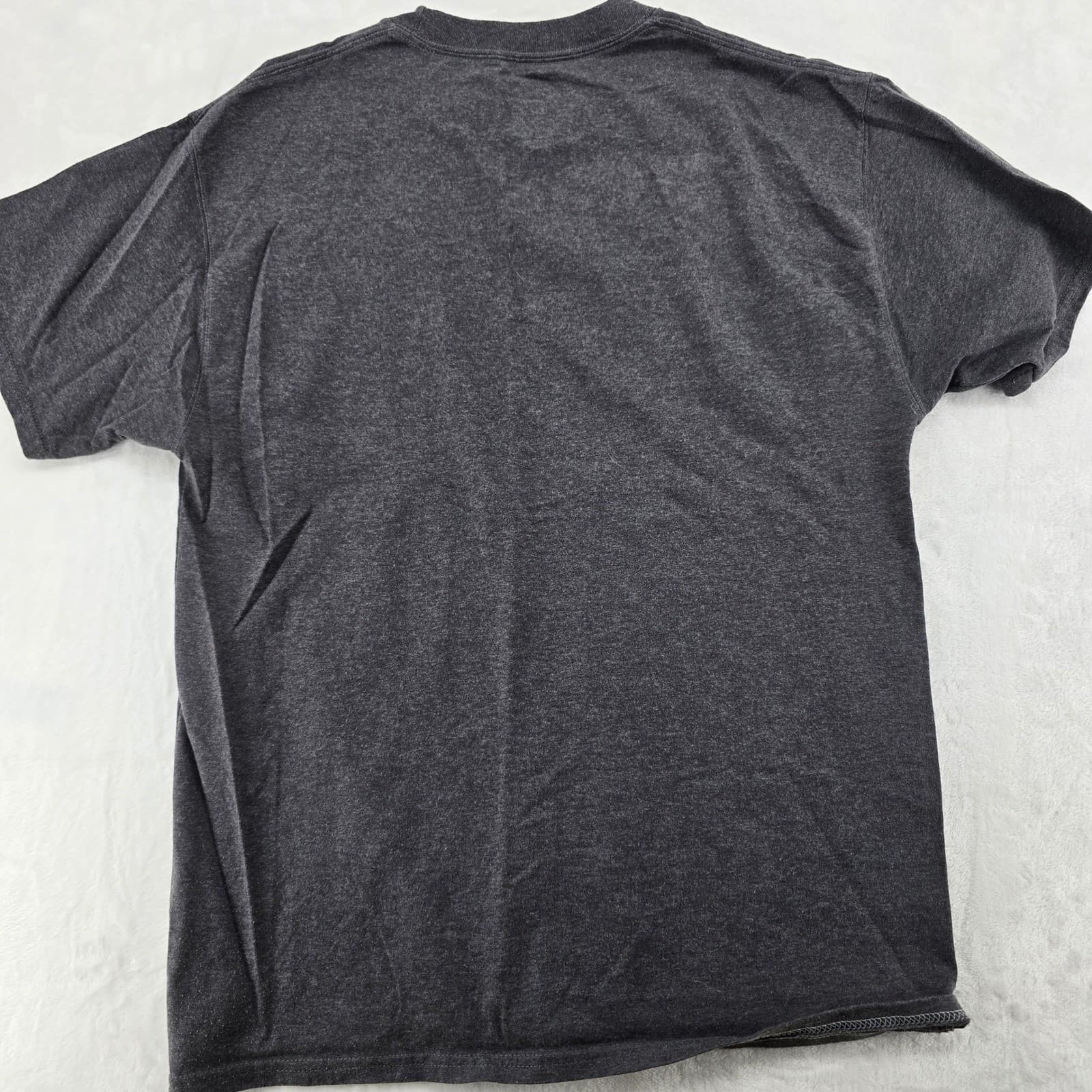 Champion T-Shirt Womens L Tee Charcoal Gray Heather Authentic Athletic - Thumbnail 6