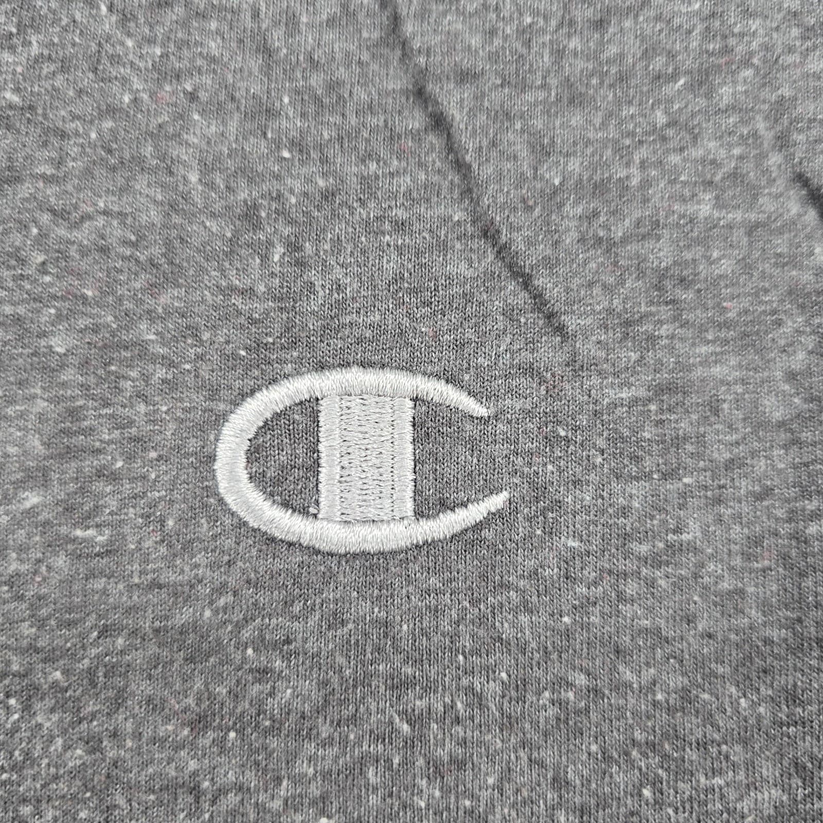 Champion T-Shirt Womens L Tee Charcoal Gray Heather Authentic Athletic - Thumbnail 3