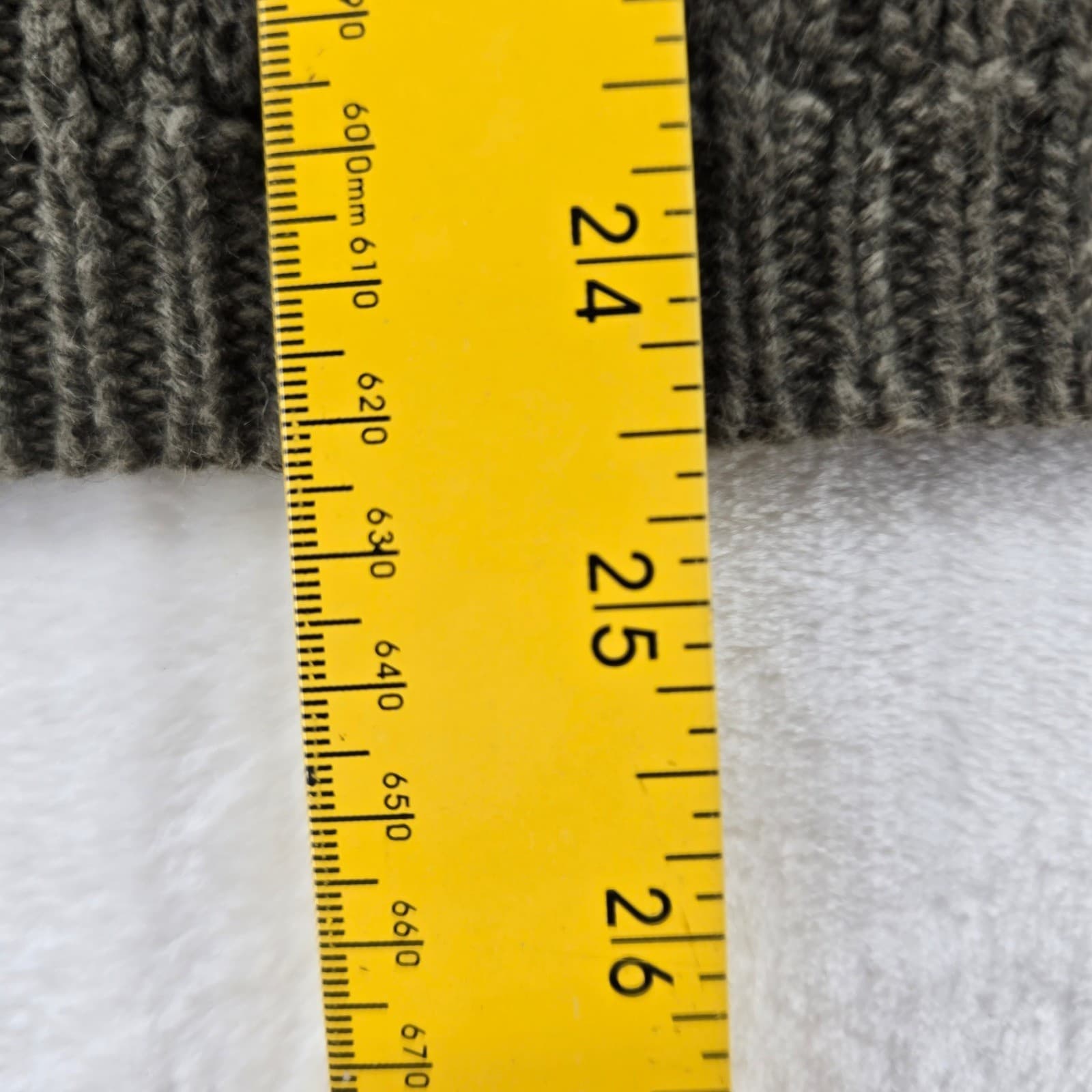 Woolrich Sweater Mens Large Sweater Olive Green Ribbed Knit Ramie Cotton 7116CB - Thumbnail 6