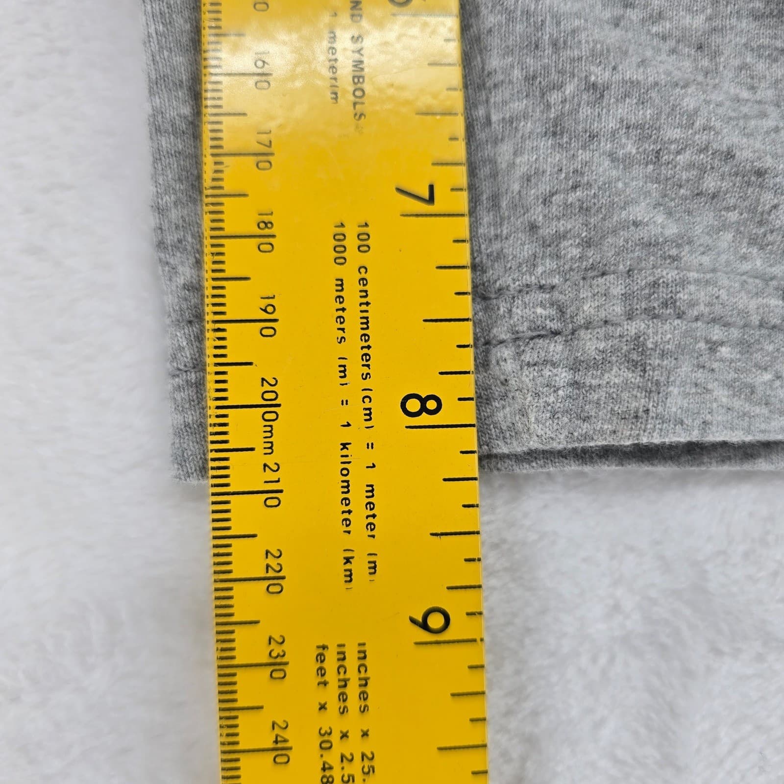 Champion Shorts Mens Medium Shorts Gray Authentic Jersey Cotton Athletic 6710 - Thumbnail 5