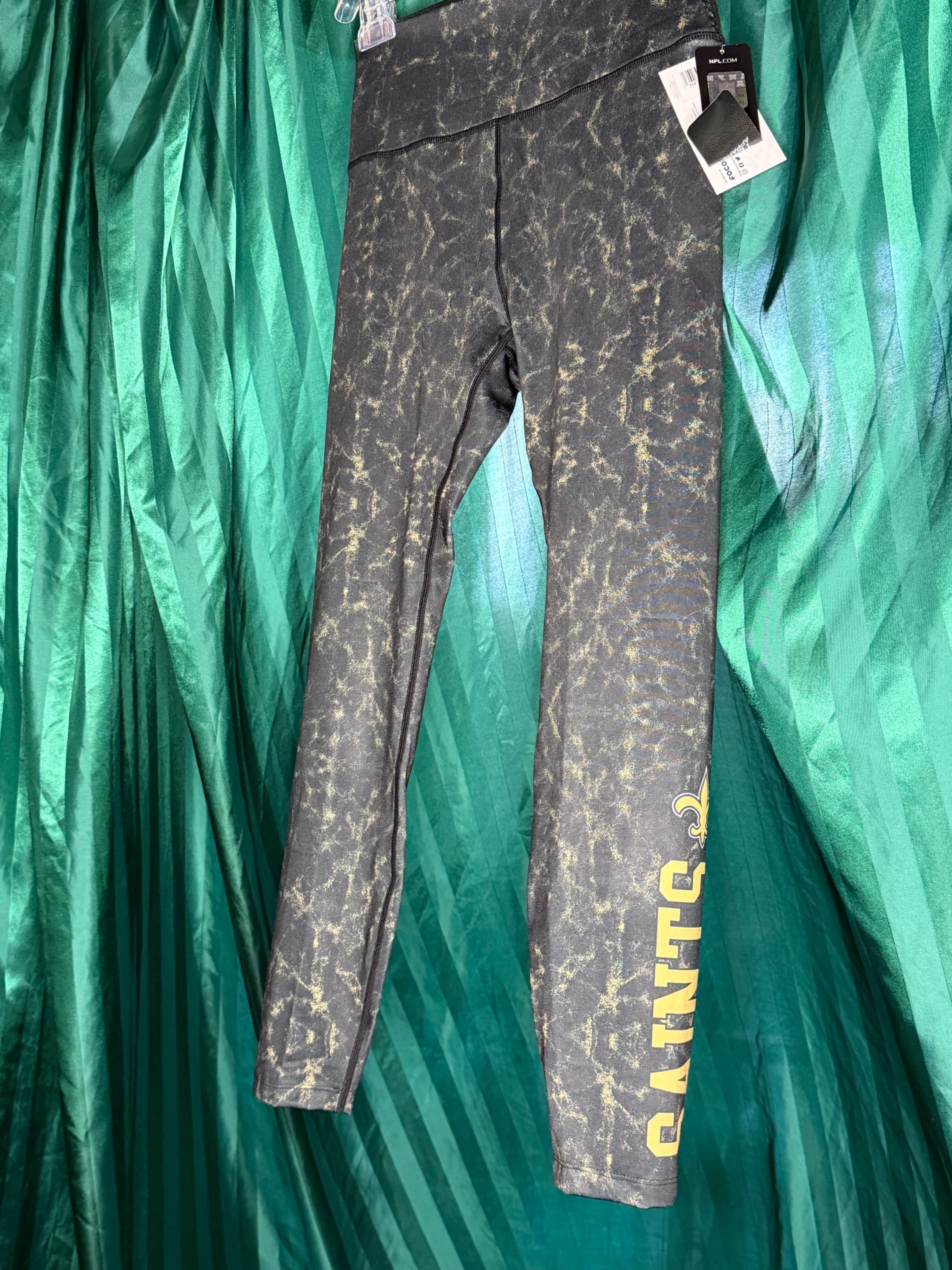 NFL Team Apparel New Orleans Saints Leggings - Thumbnail 5