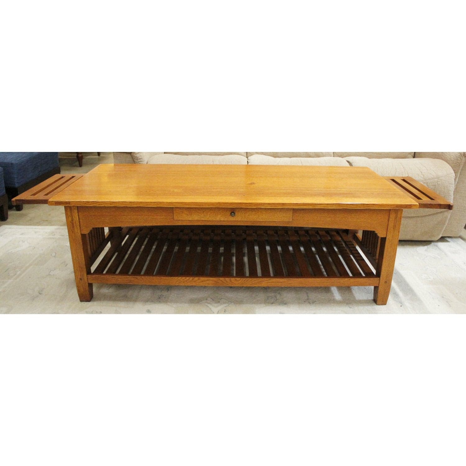 Lexington 'Bob Timberlake' Mission Oak Coffee Table - Thumbnail 3