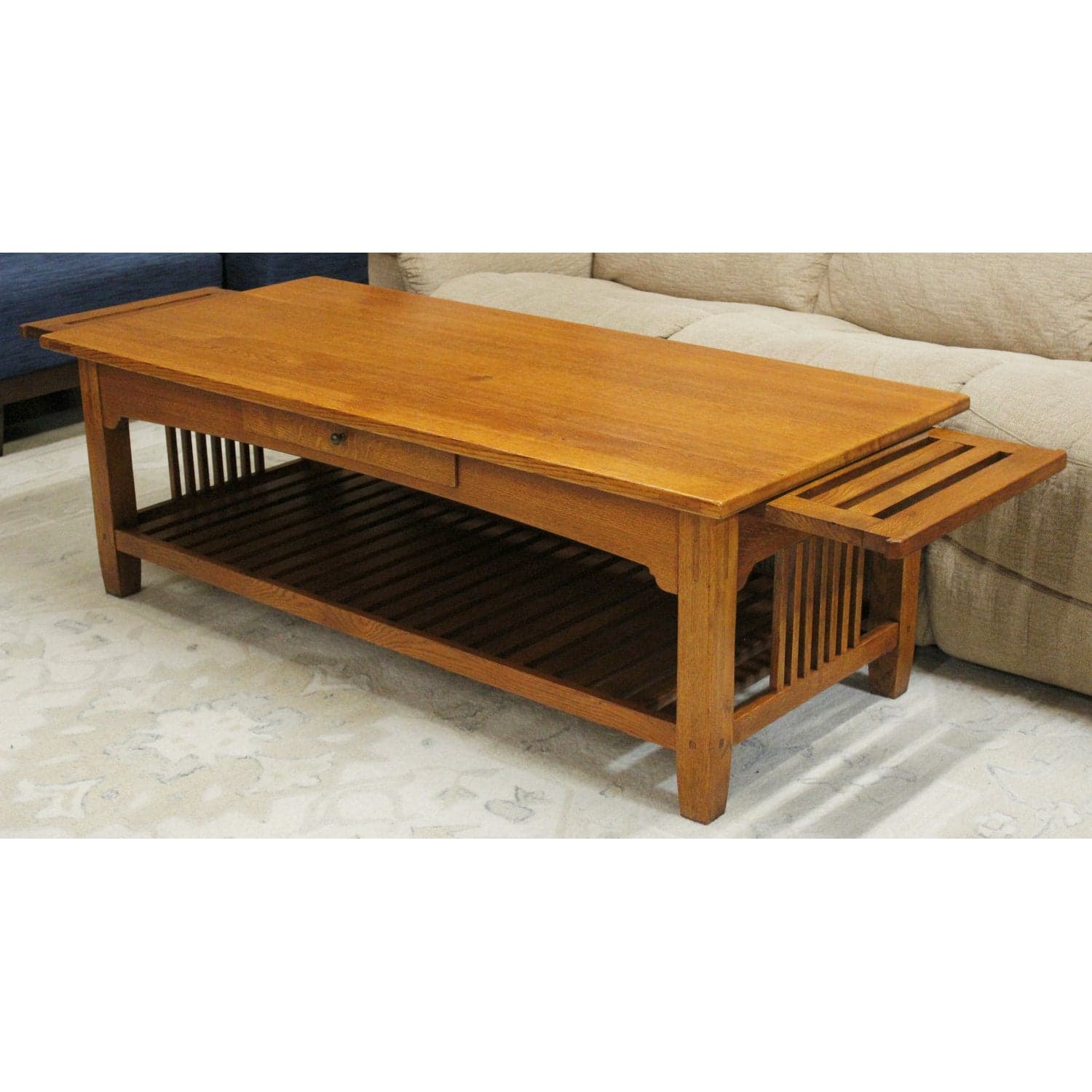 Lexington 'Bob Timberlake' Mission Oak Coffee Table - Thumbnail 4