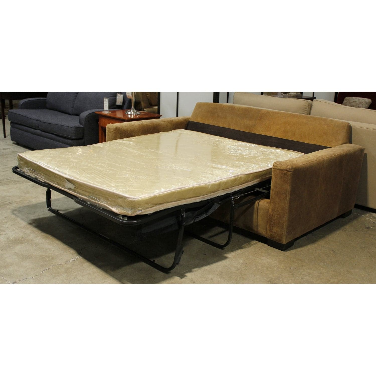 Restoration Hardware 'Maxwell' 7' Sleeper Sofa - Brown - Thumbnail 2