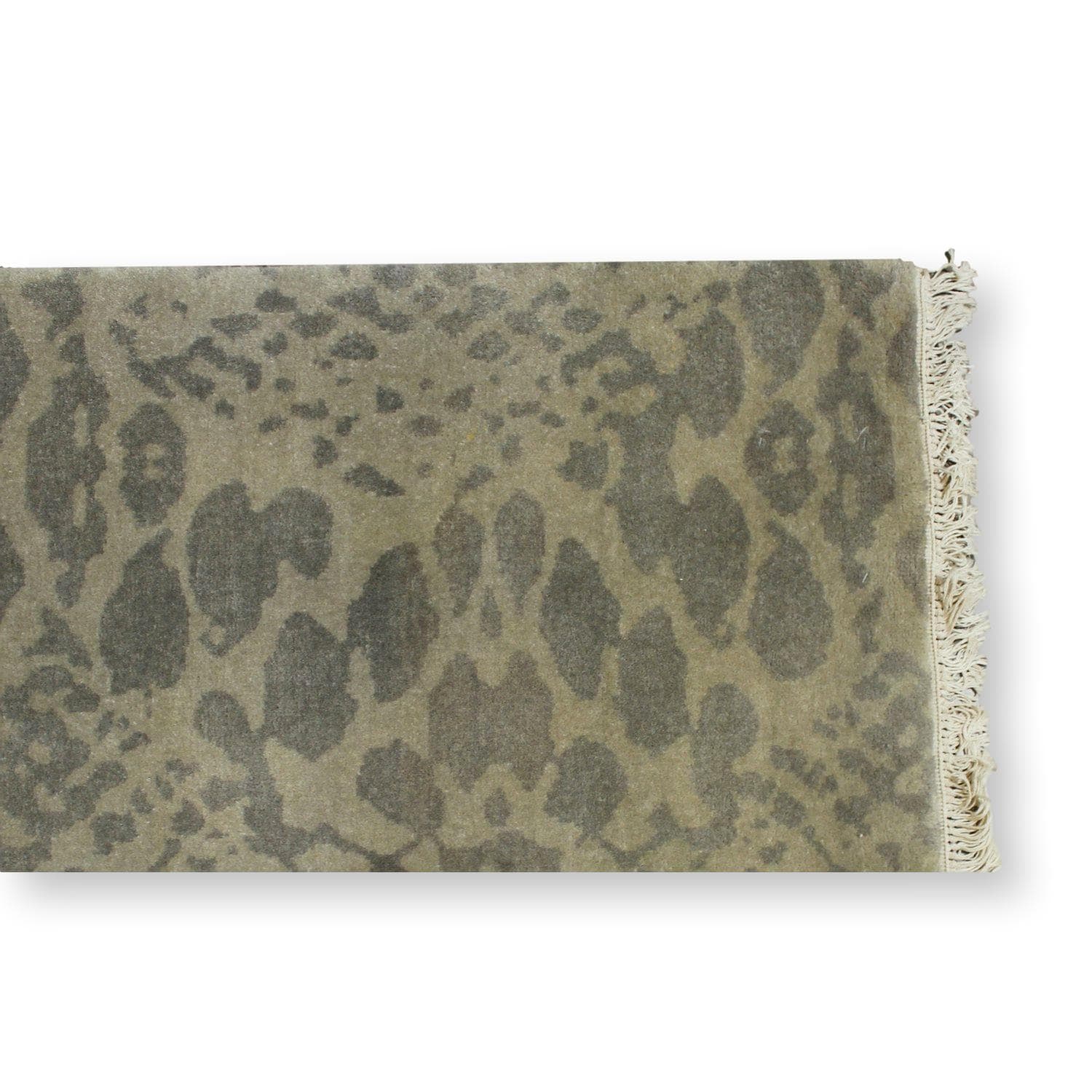 Williams Sonoma 8' 10'' X 12' 4'' Gray Print Wool Area Rug - Thumbnail 2