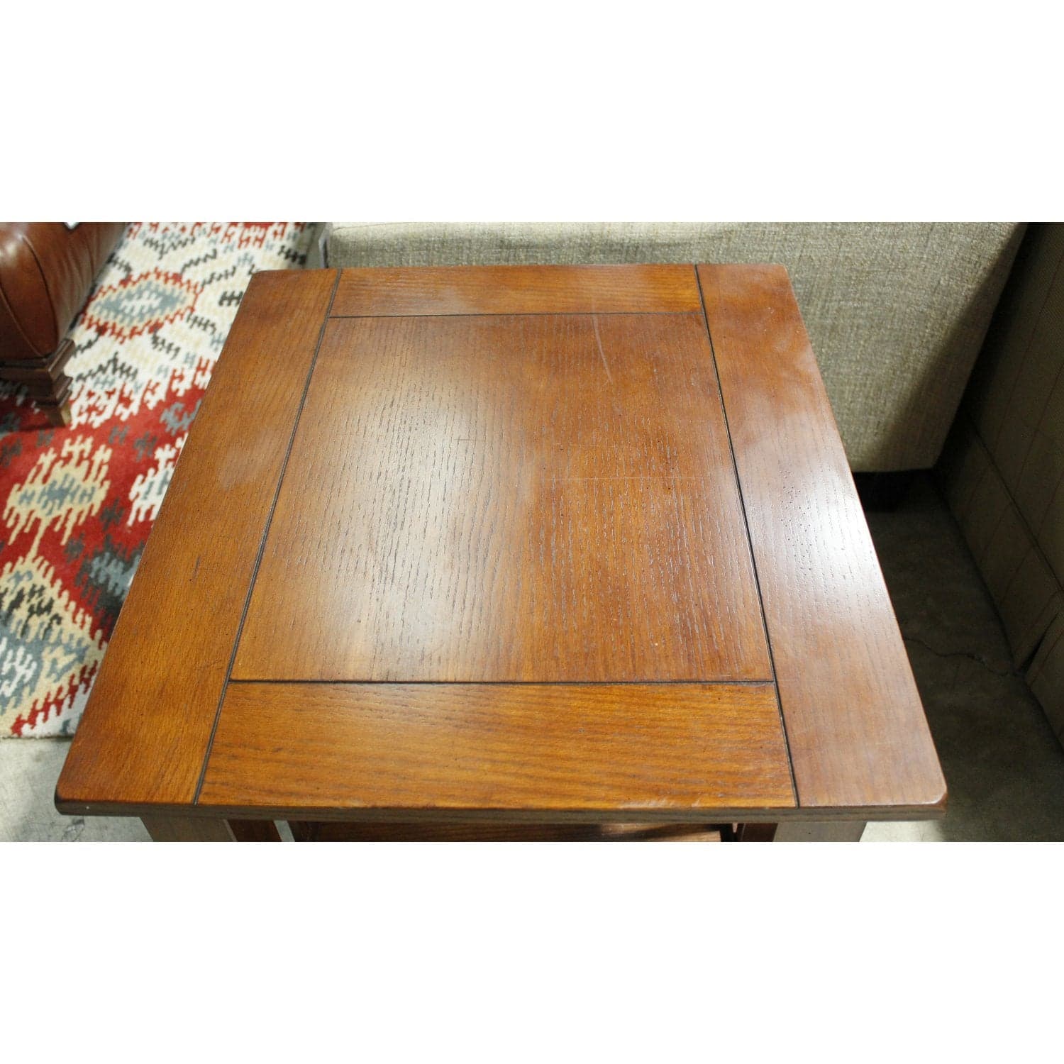 Oak Mission End Table - Thumbnail 4
