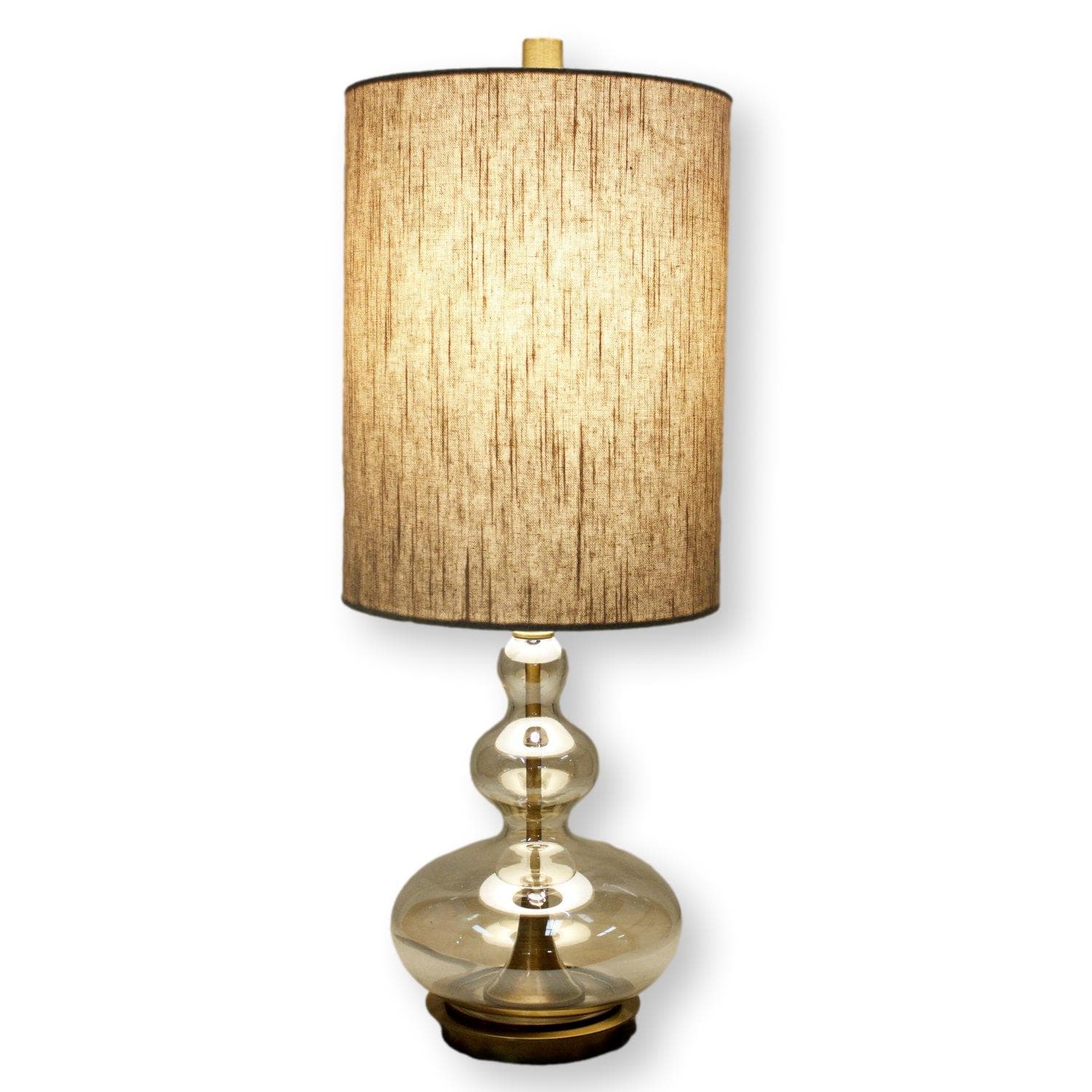 Uttermost 'Formoso' Amber Glass Table Lamp - Thumbnail 2