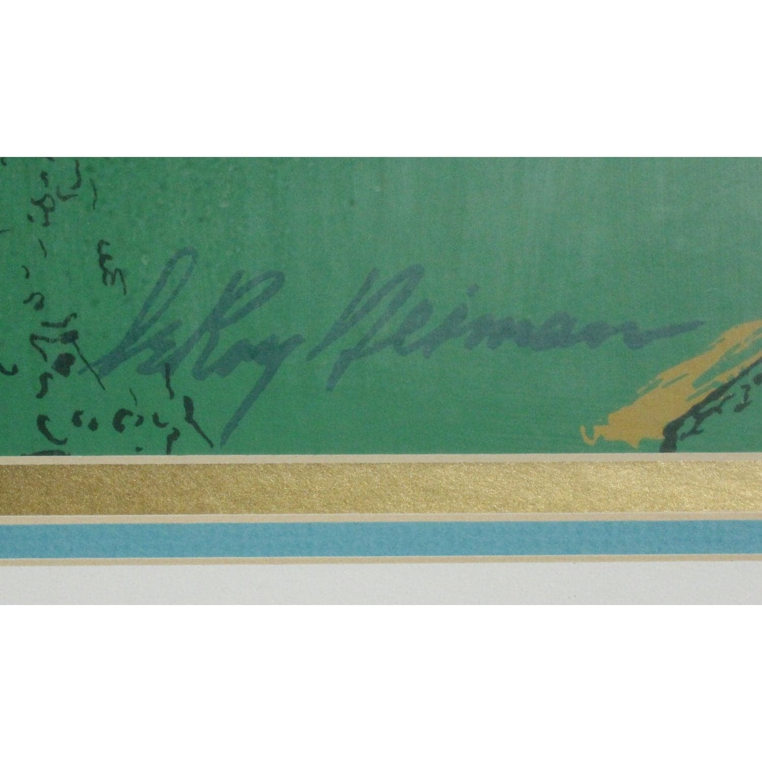 Framed Print "April at Augusta" by Leroy Neiman - Thumbnail 3