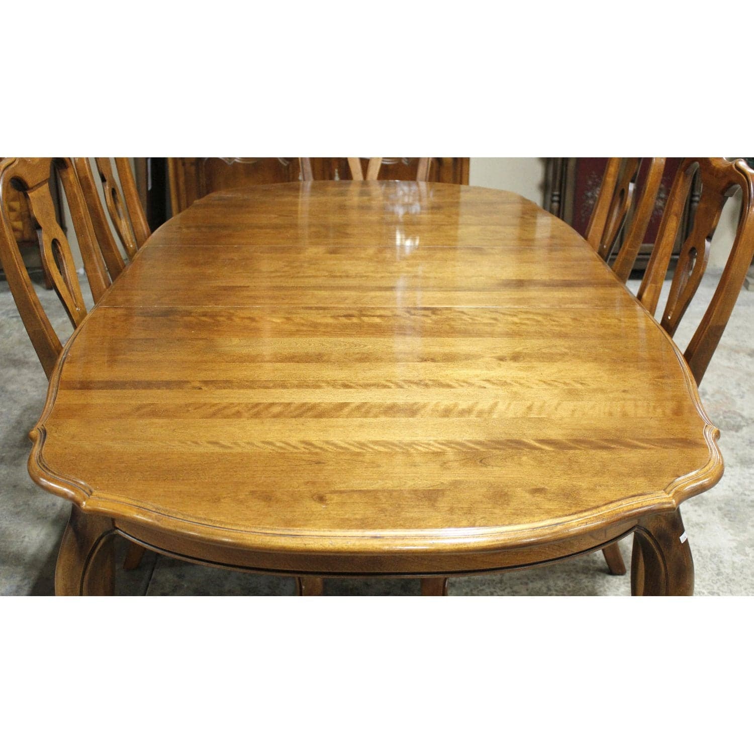 Ethan Allen Dining Table w/6 Chairs - Thumbnail 3