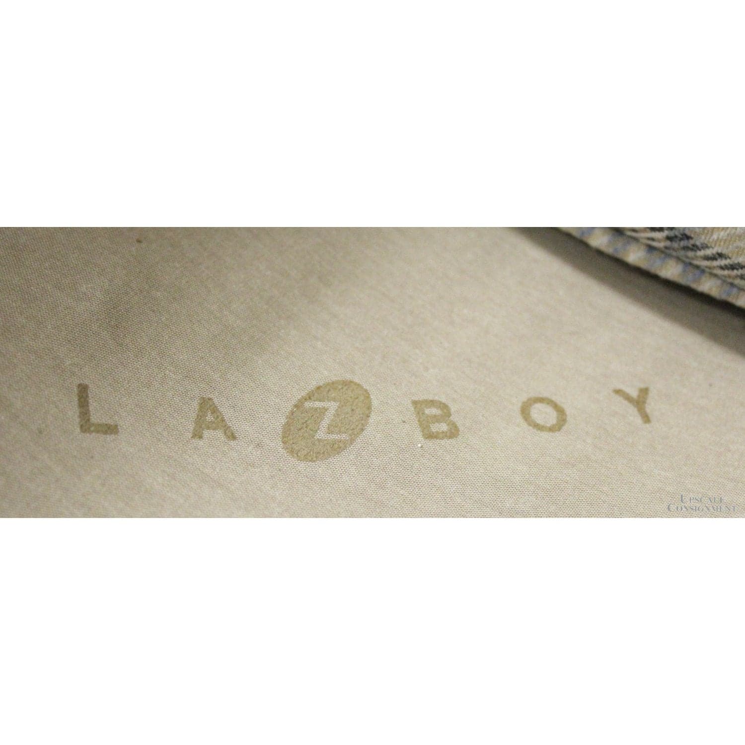La-Z-Boy Plaid Swivel Club Chair - Thumbnail 5