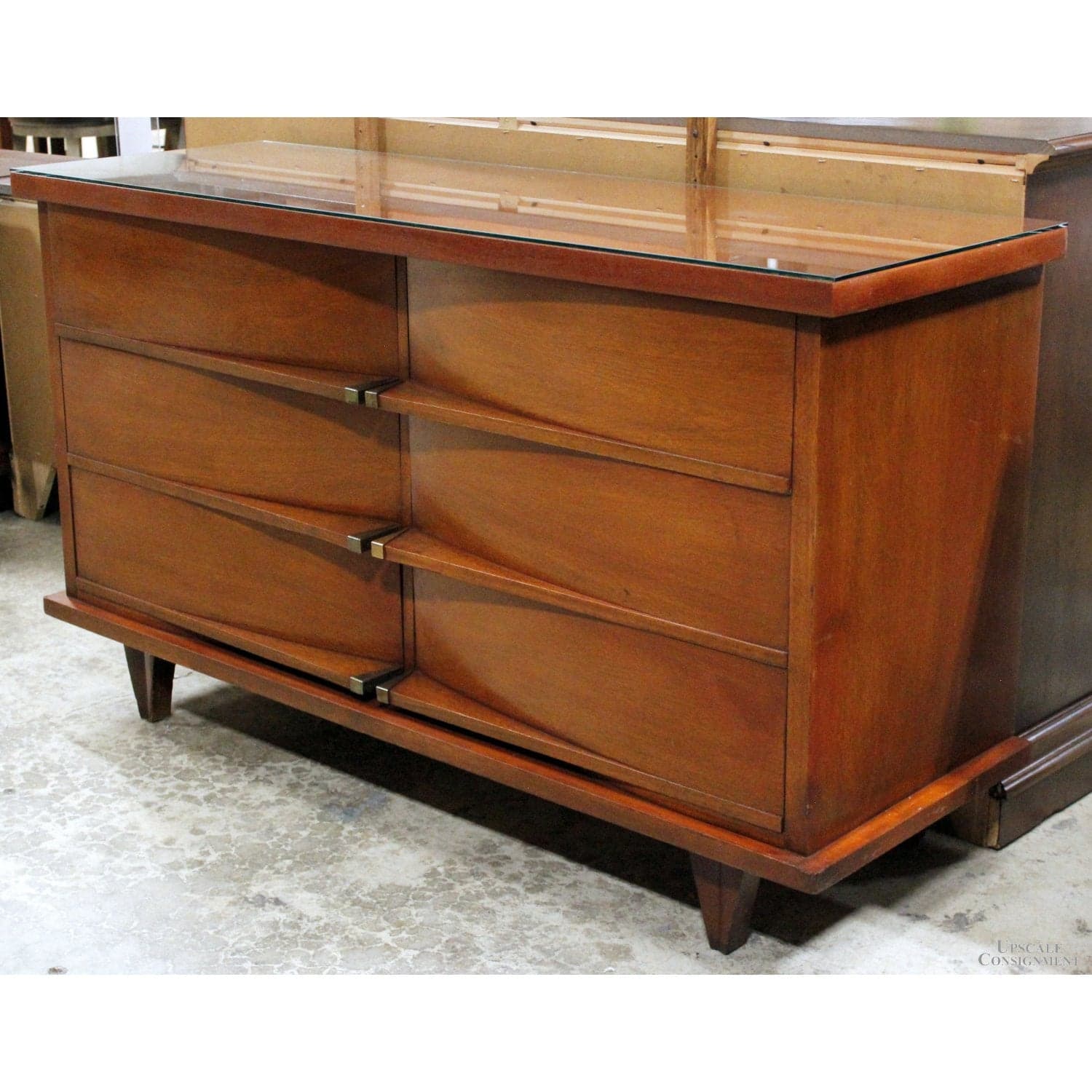 Dixie Mid-Century Modern Double Dresser - Thumbnail 4