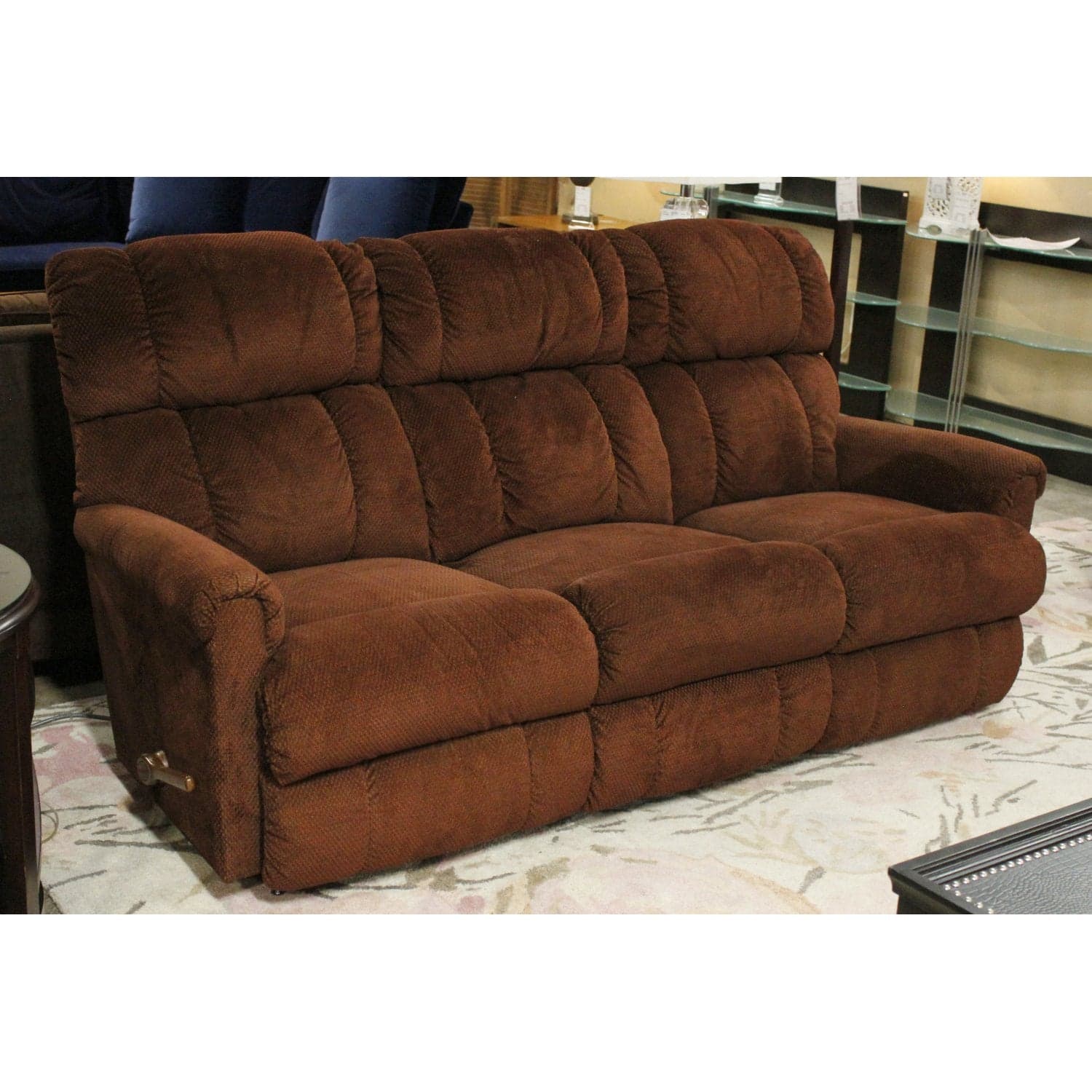 La-Z-Boy Brown Double Reclining Sofa - Brown - Thumbnail 3