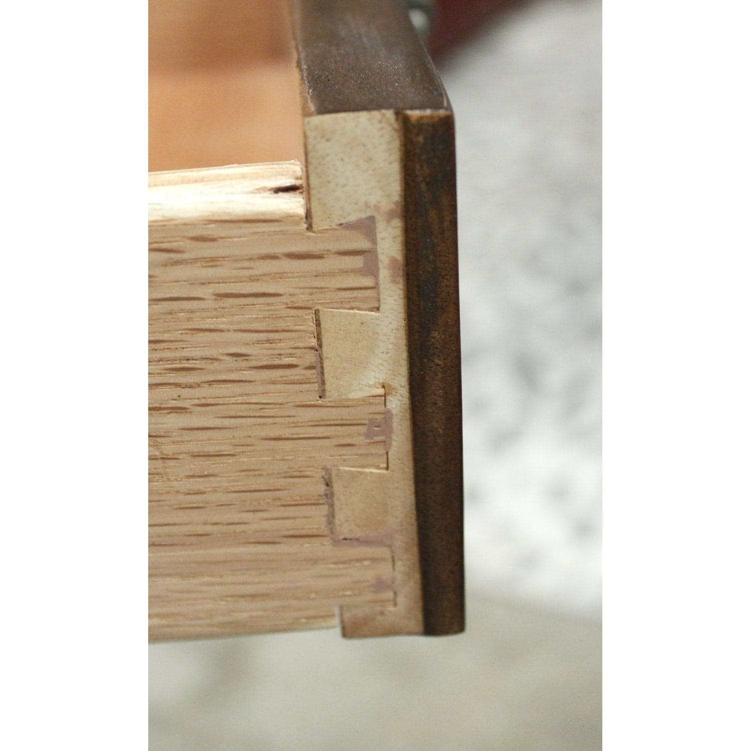 Bernhardt Walnut Hexagon Accent Table - Thumbnail 7