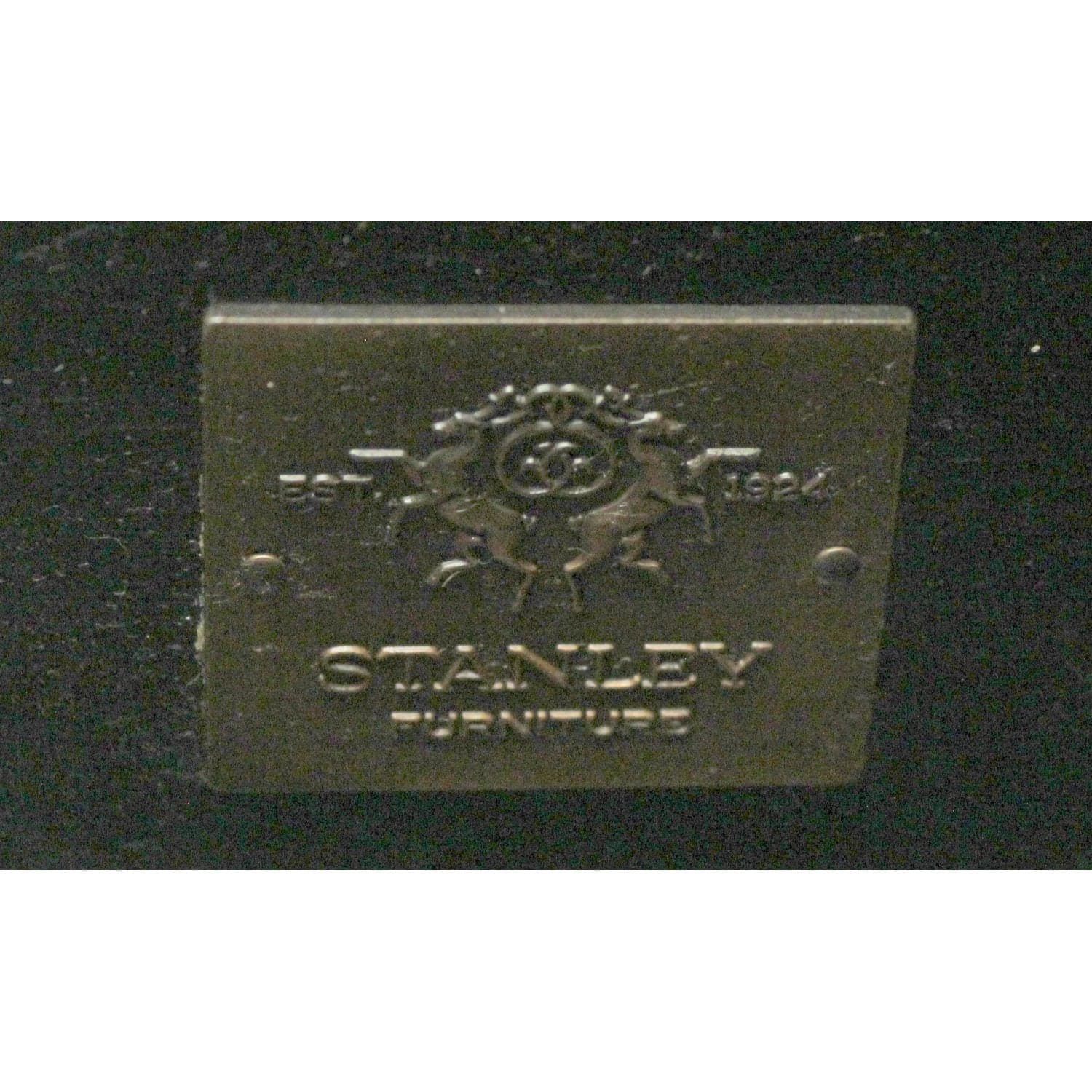 Stanley Furniture Round Dark Finish & Burlwood Accent Table - Dark Finish - Thumbnail 6