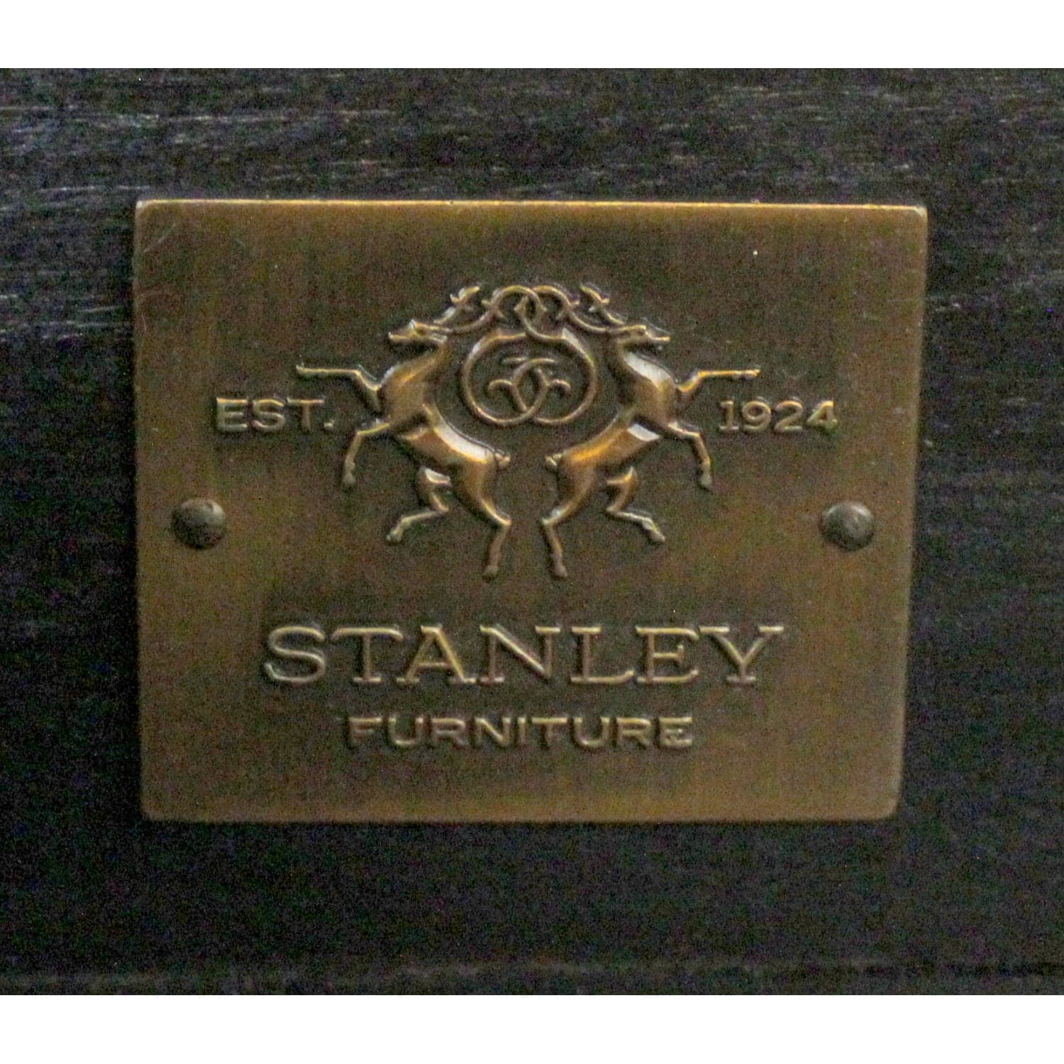 Stanley Furniture Black & Walnut Accent Table - Two-Tone - Thumbnail 7