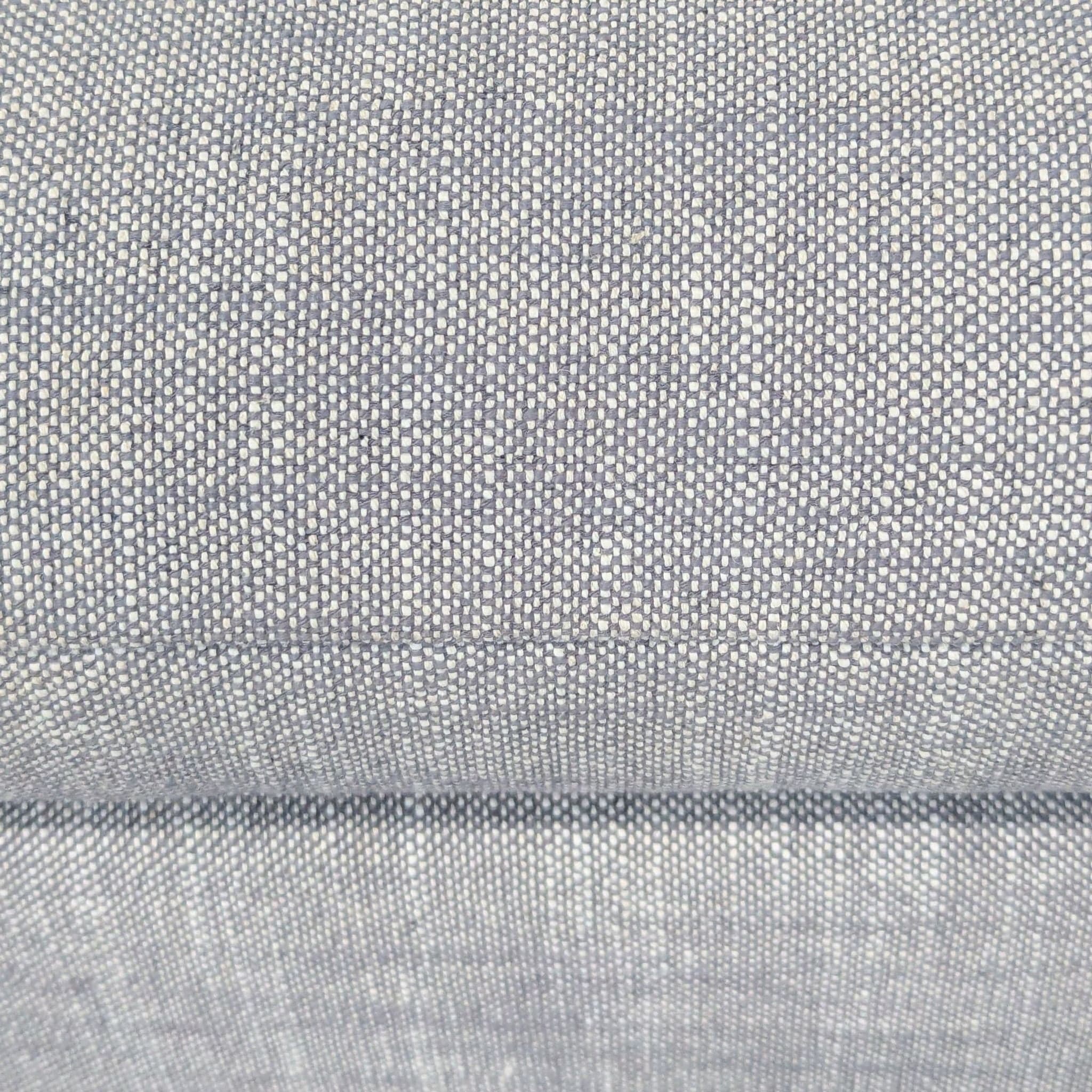 West Elm Modern Gray 3-Seat Sofa with Clean Lines - Thumbnail 7