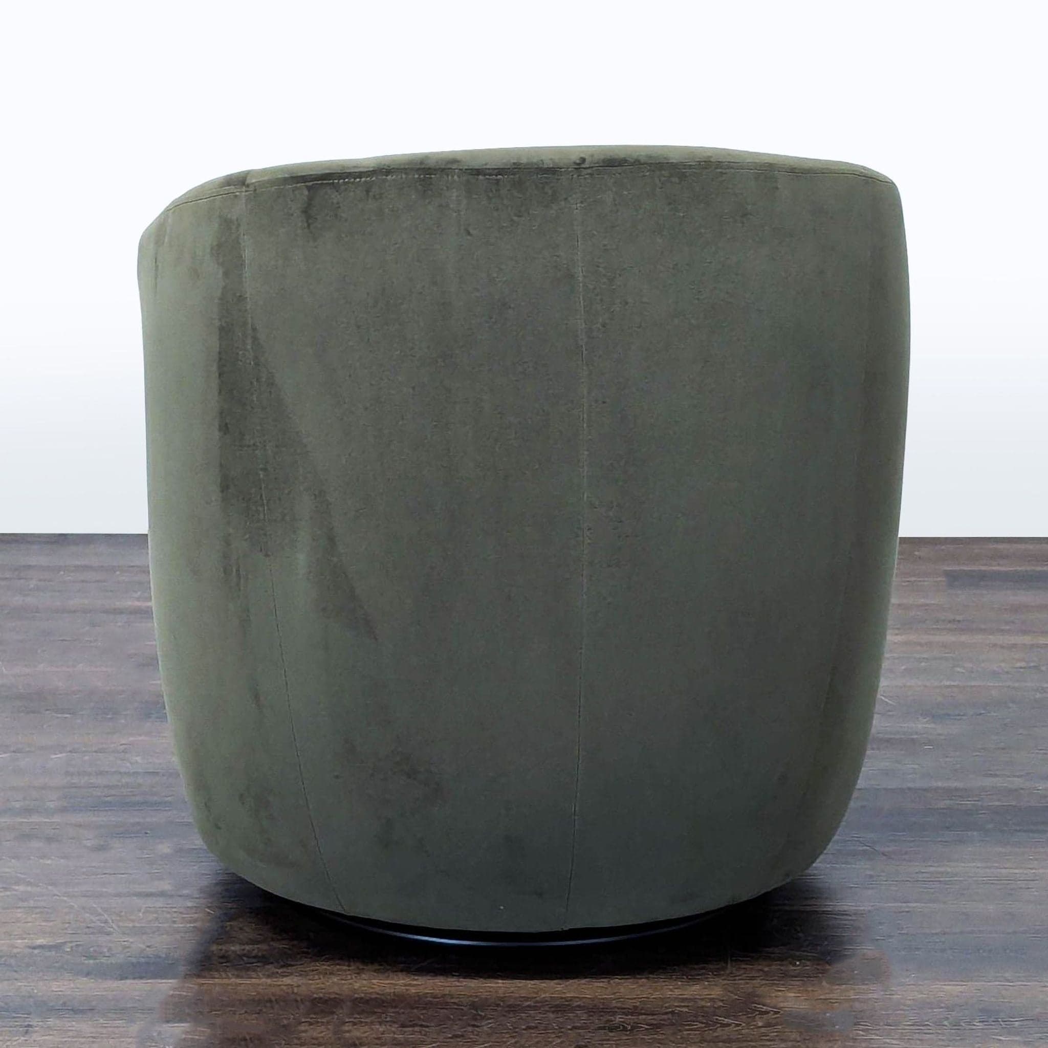 Modern Dark Green Swivel Lounge Chair – Comfortable and Stylish Accent Seating - Thumbnail 4