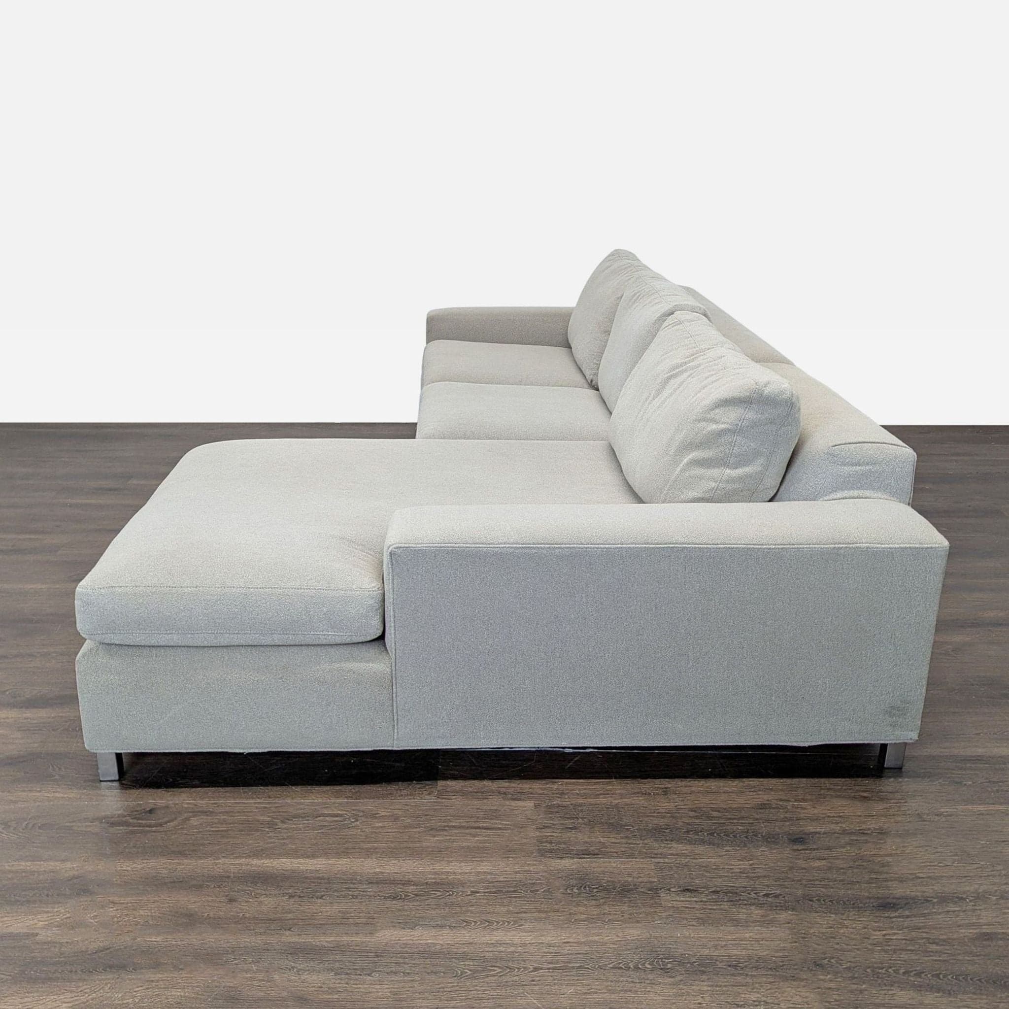 Room & Board Modern Sectional Sofa with Right Chaise - Thumbnail 3