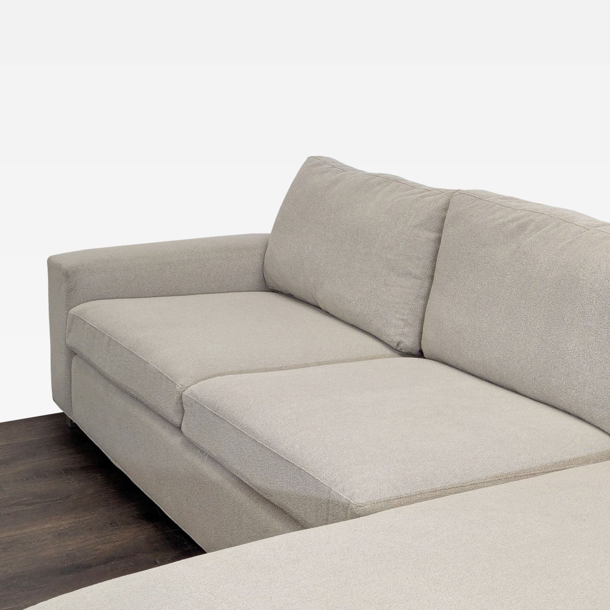 Room & Board Modern Sectional Sofa with Right Chaise - Thumbnail 4