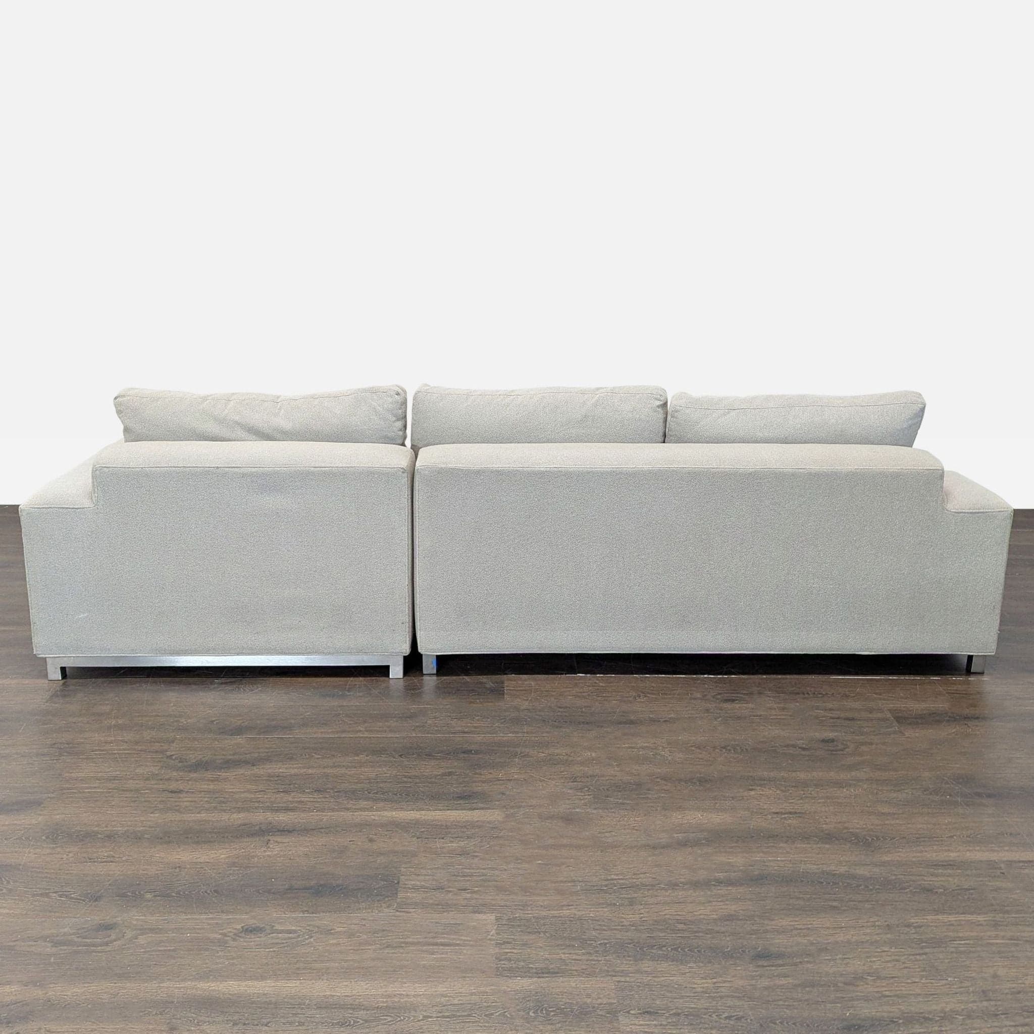Room & Board Modern Sectional Sofa with Right Chaise - Thumbnail 7