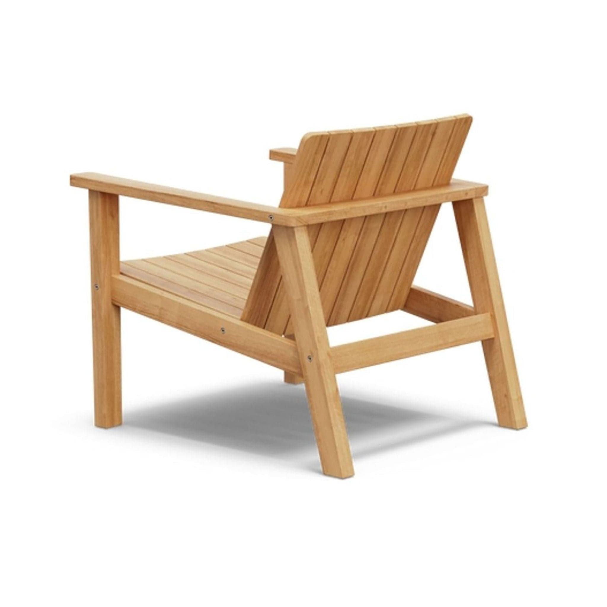 Neighbor Outdoor Teak Lounge Chair – Simple and Durable - Thumbnail 4