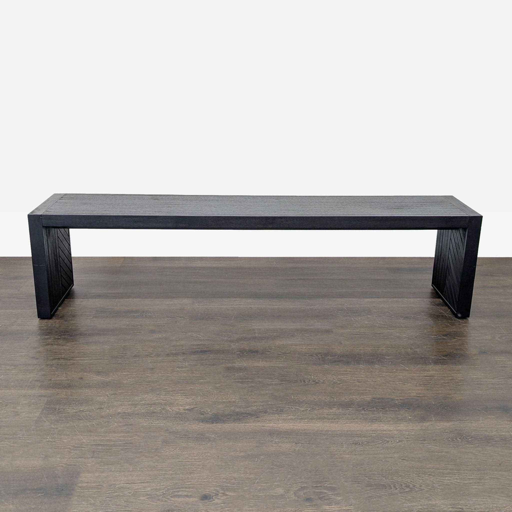 Crate & Barrel Dunewood Dining Bench - Thumbnail 4