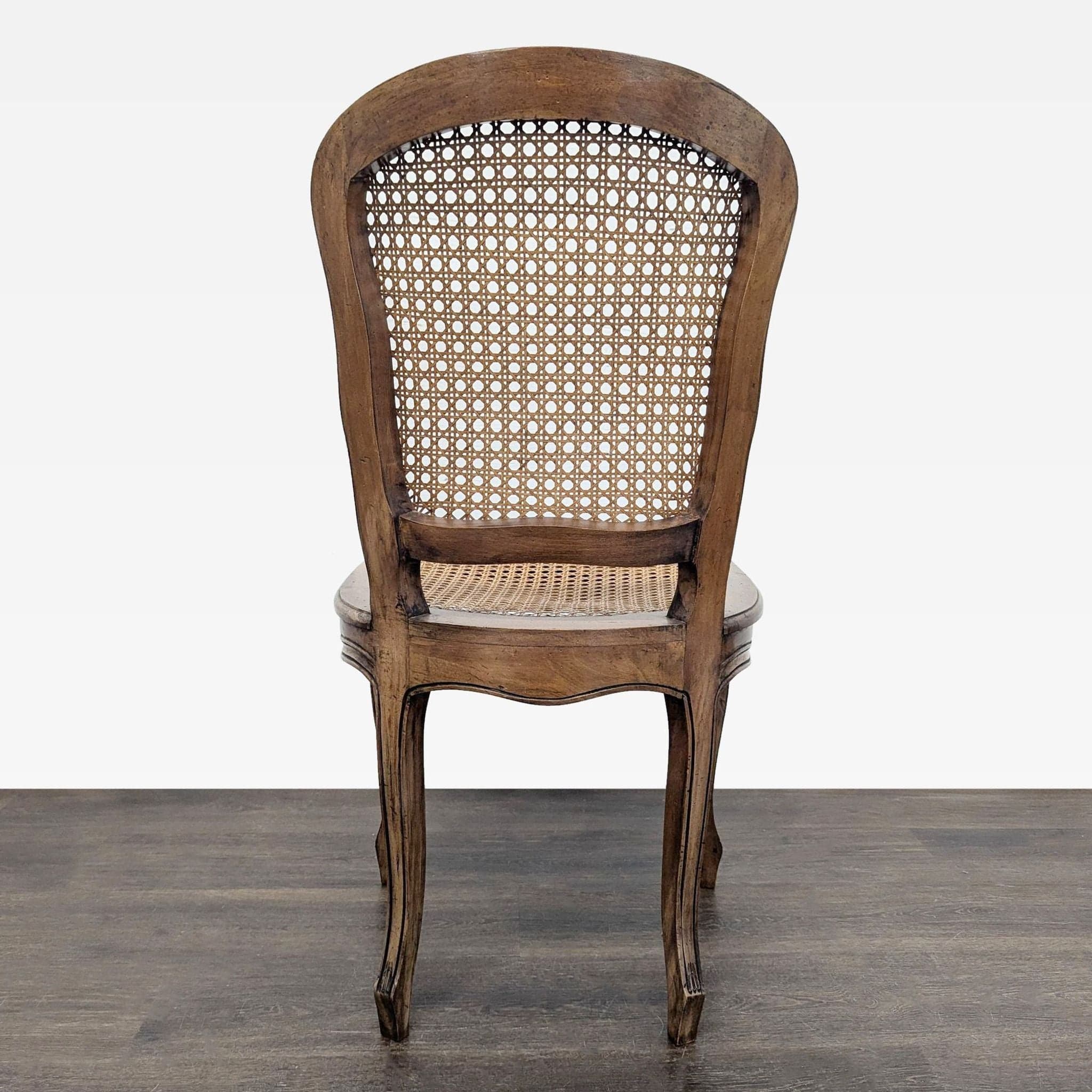 Vintage French Provencial Dining Side Chair - Thumbnail 2
