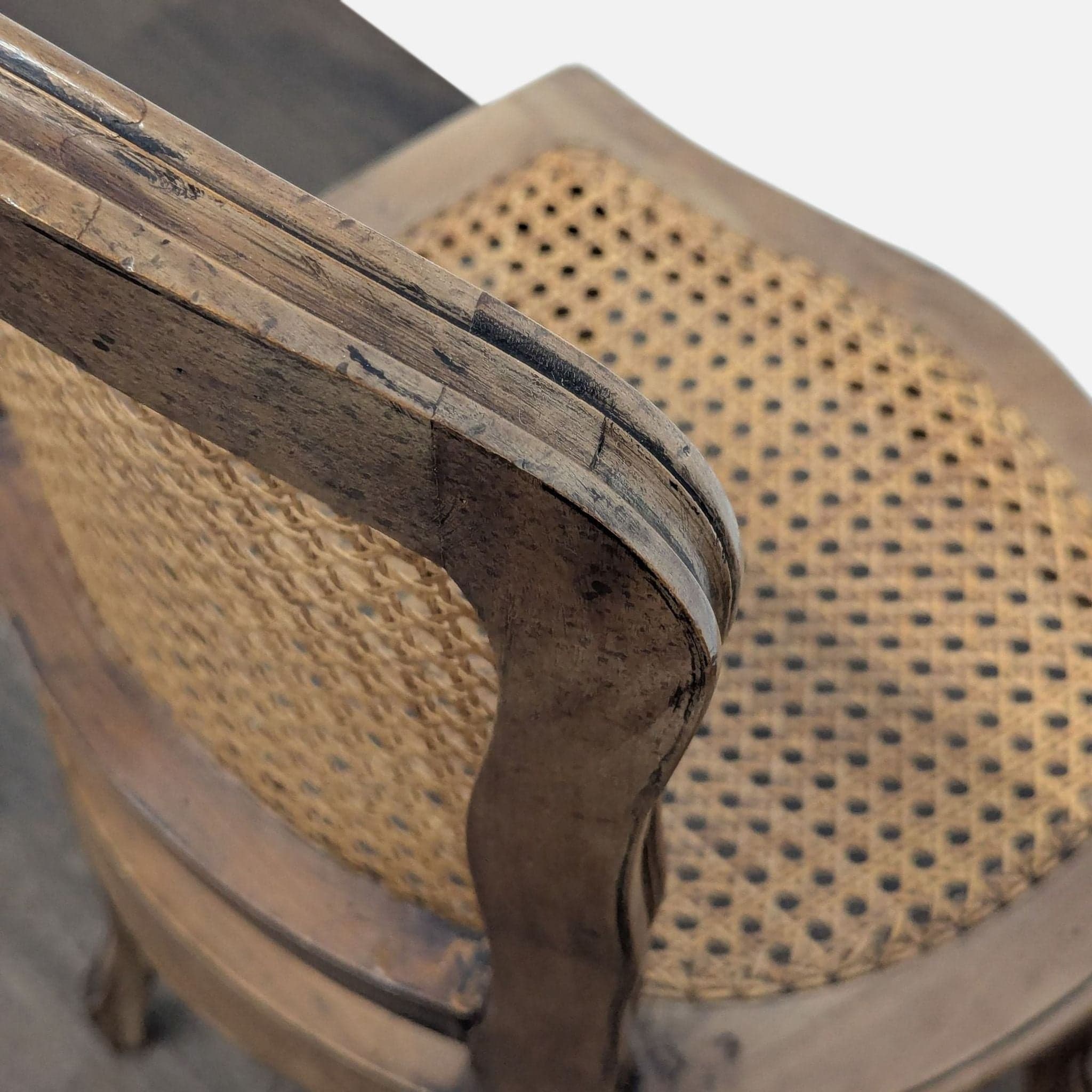 Vintage French Provencial Dining Side Chair - Thumbnail 9