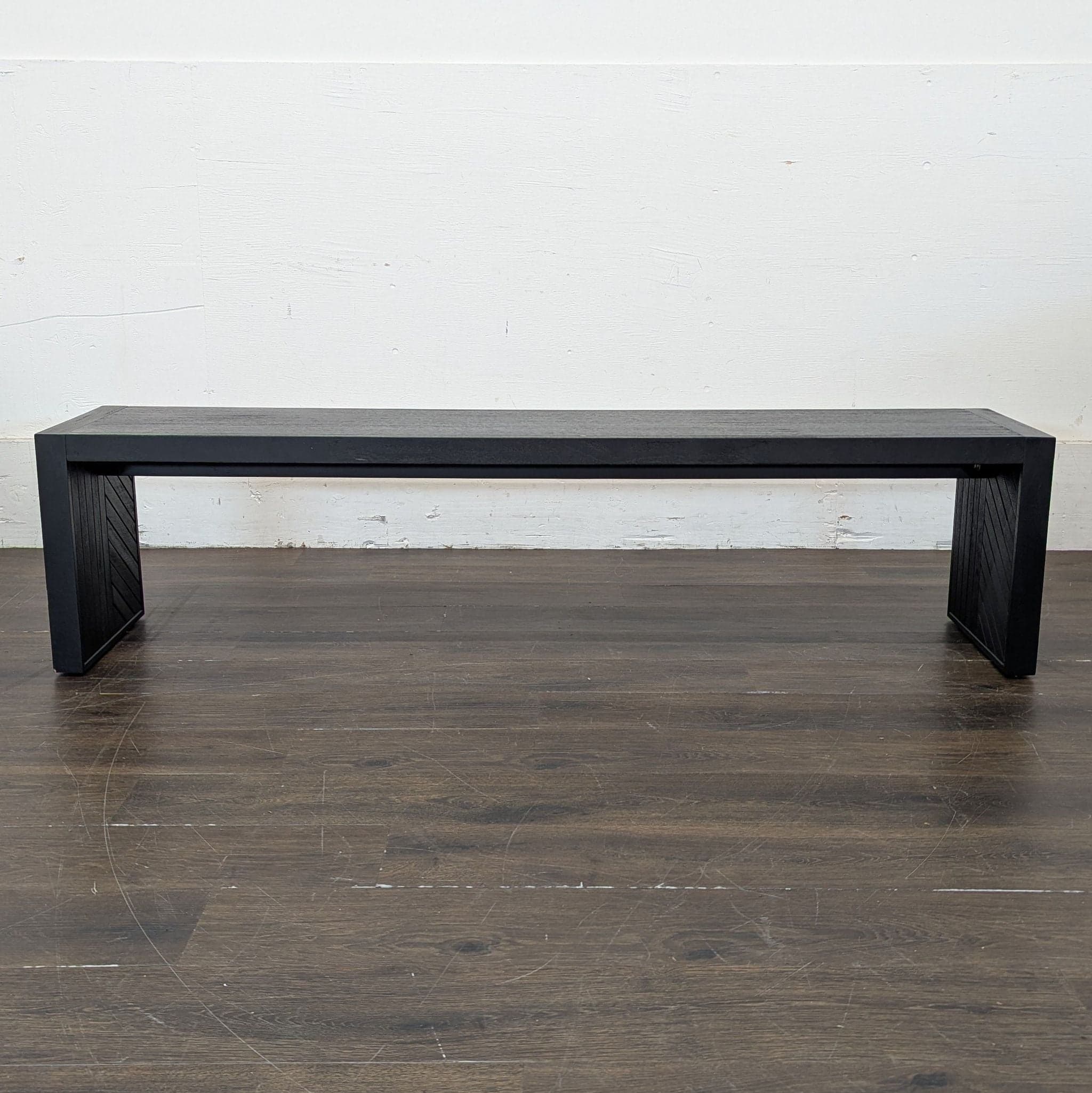 Crate & Barrel Dunewood Dining Bench - Thumbnail 3