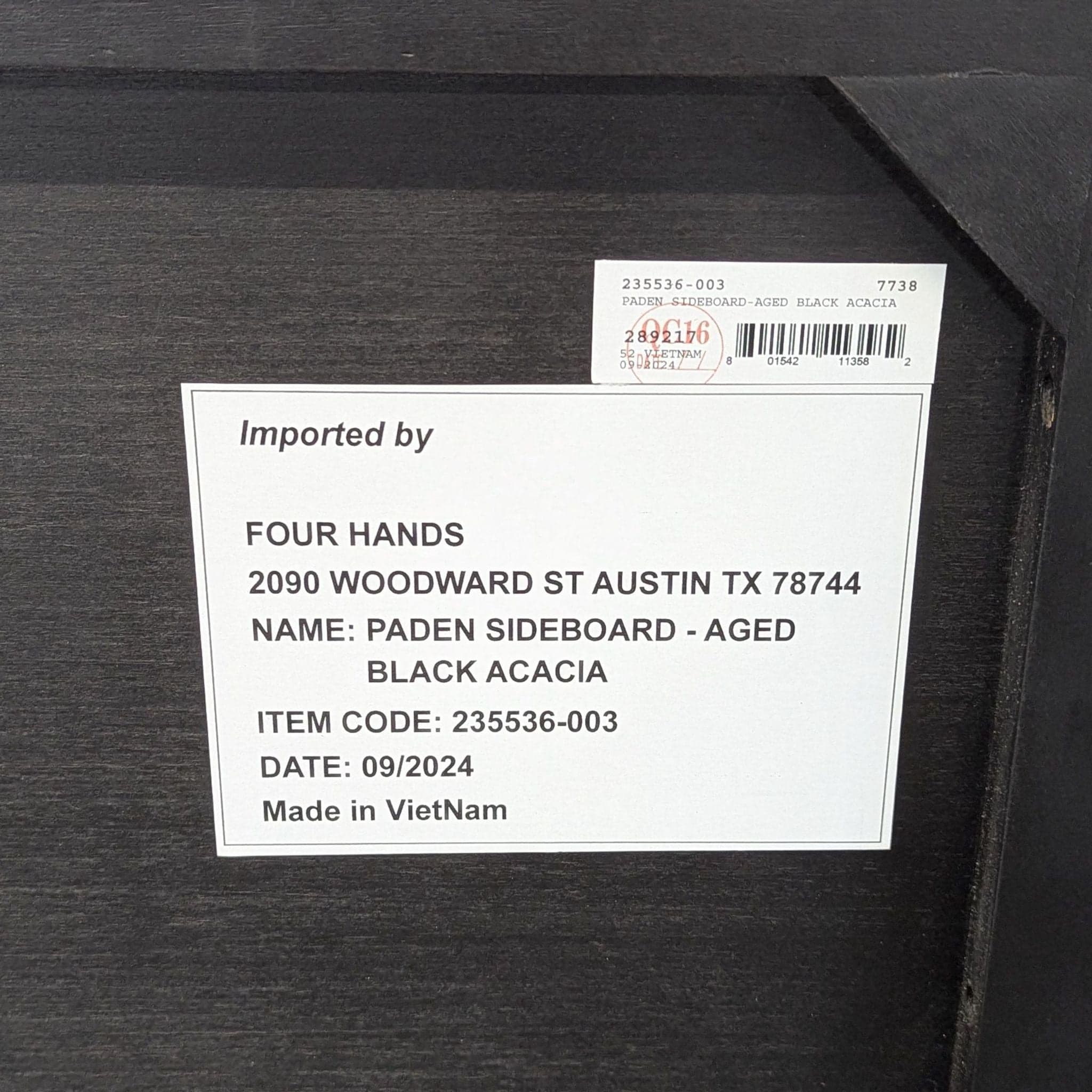 Four Hands Paden Sideboard - Thumbnail 9