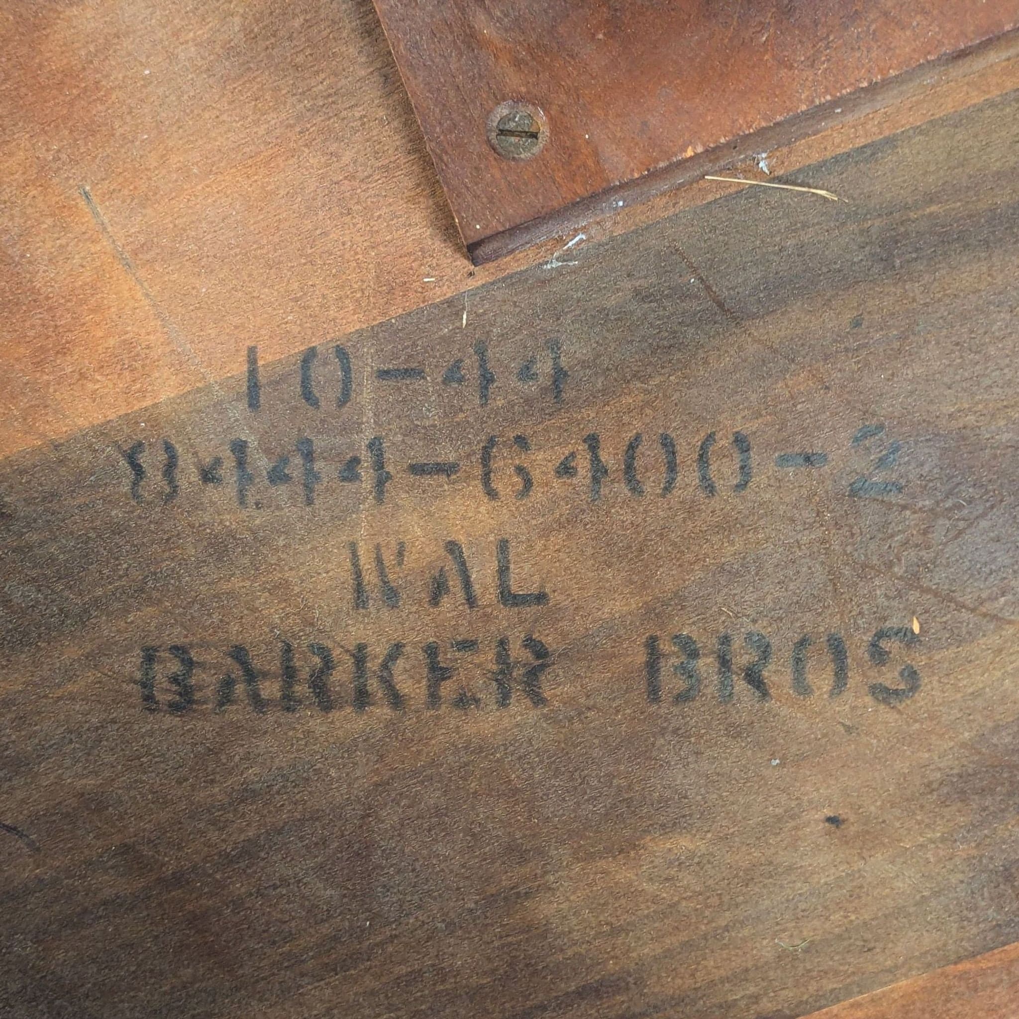 Barker Brothers Drum Pedestal End Table - Thumbnail 6