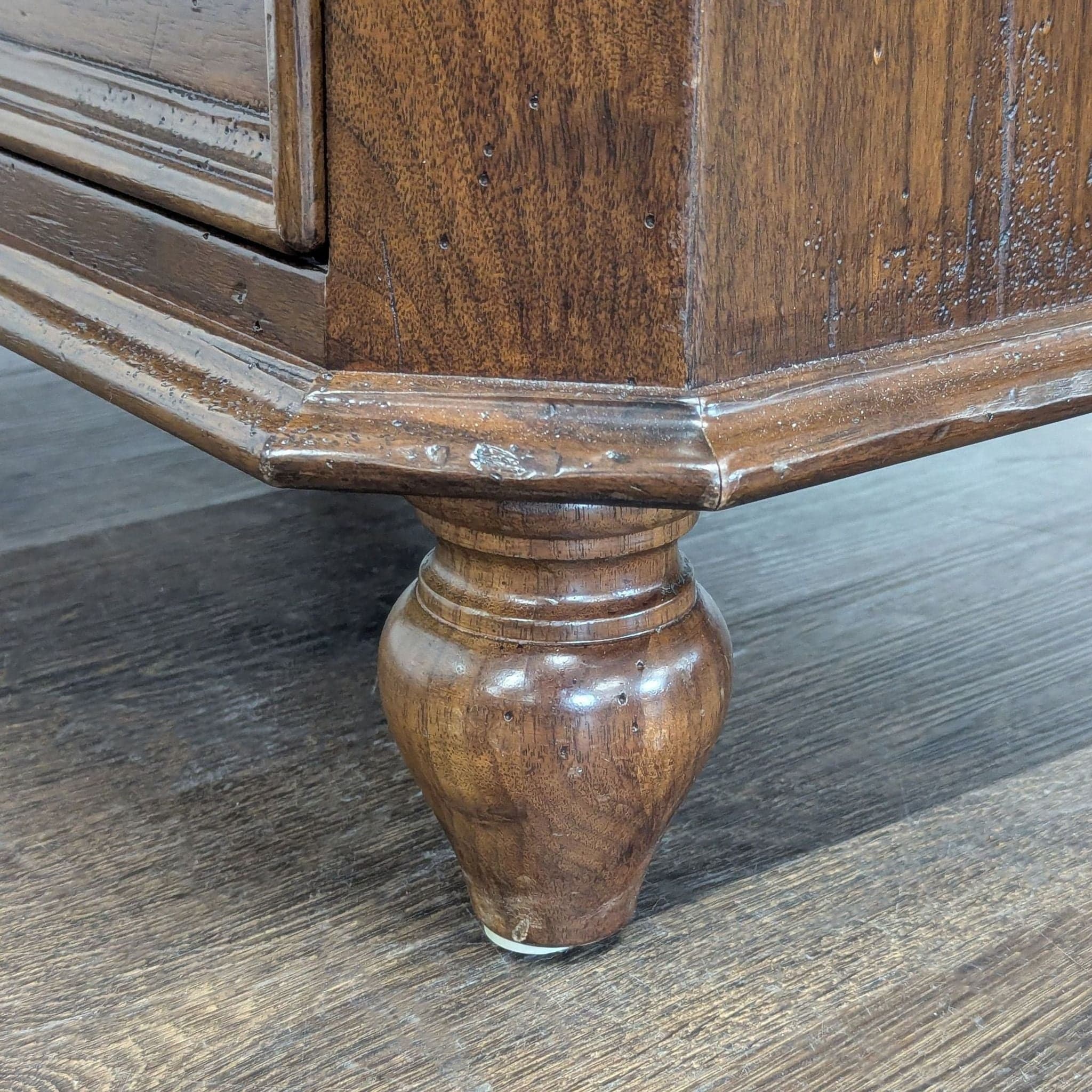 Three Drawer Nightstand - Thumbnail 6