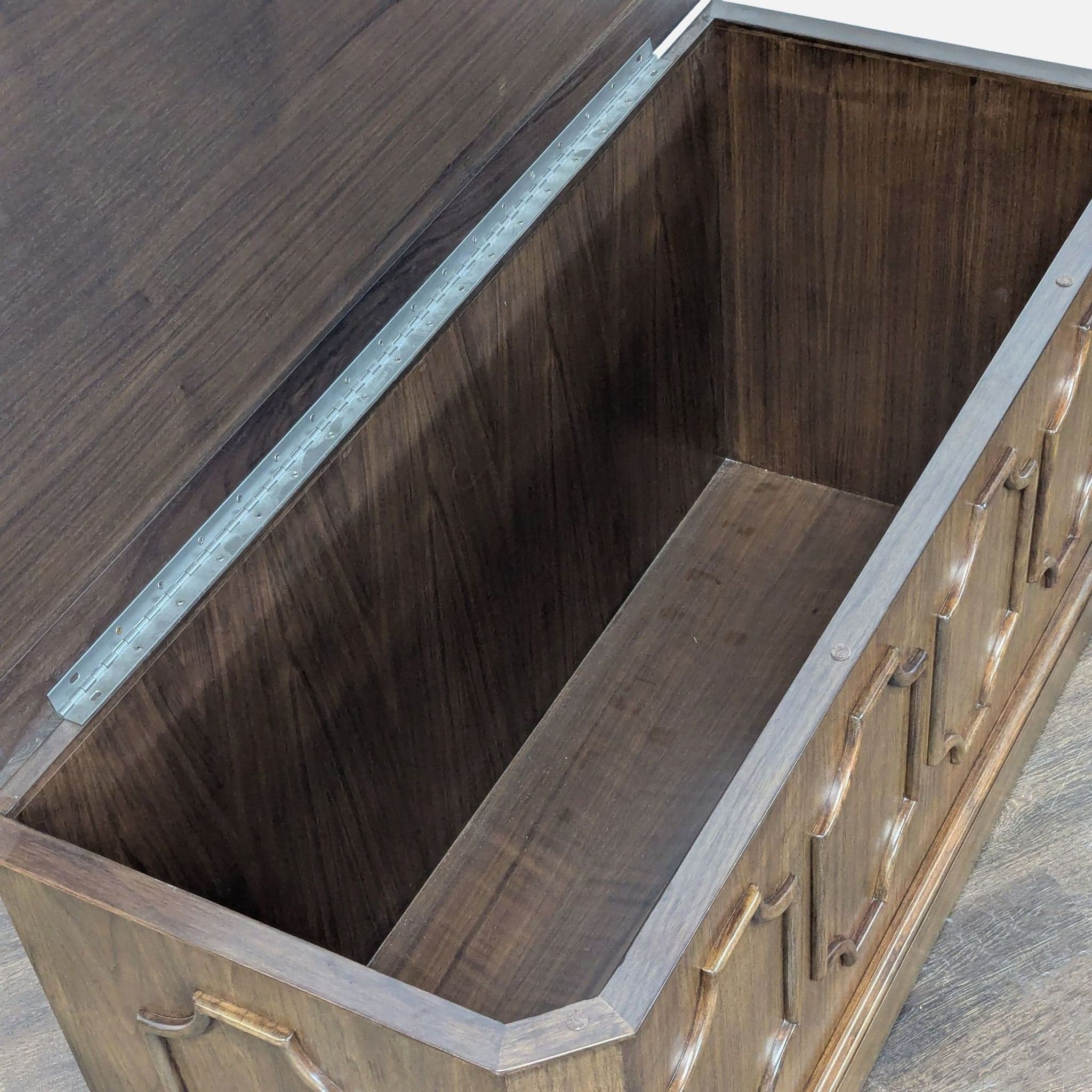Mill Creek Furniture Wood Storage Bench - Thumbnail 6