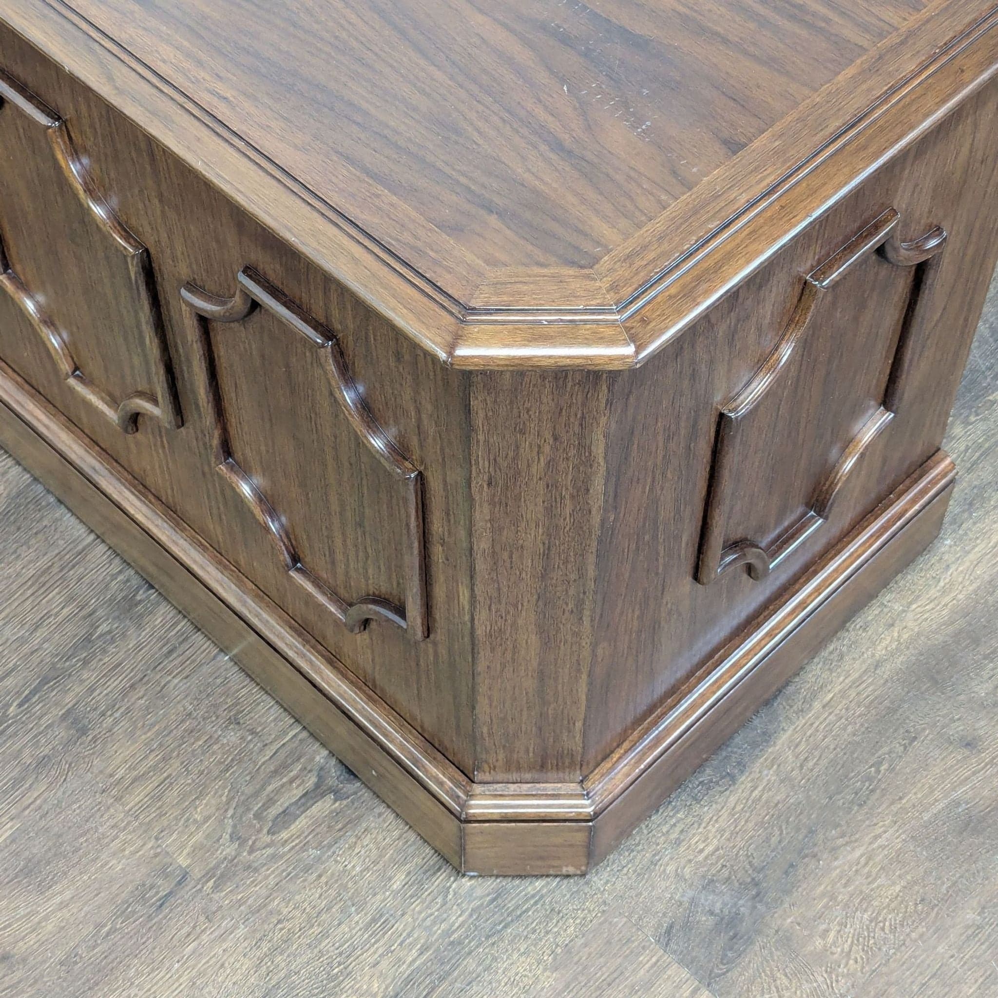 Mill Creek Furniture Wood Storage Bench - Thumbnail 8
