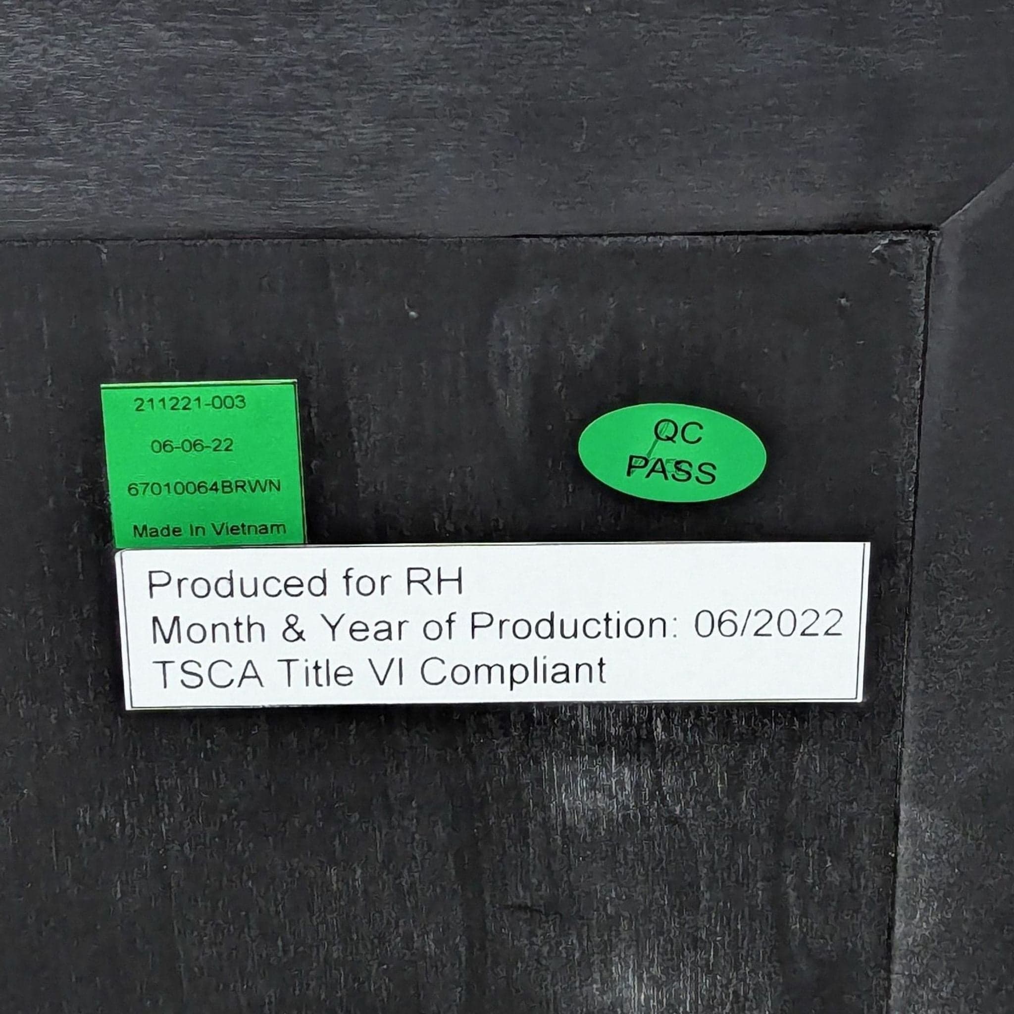 Restoration Hardware Machinto Closed Nightstand - Thumbnail 10