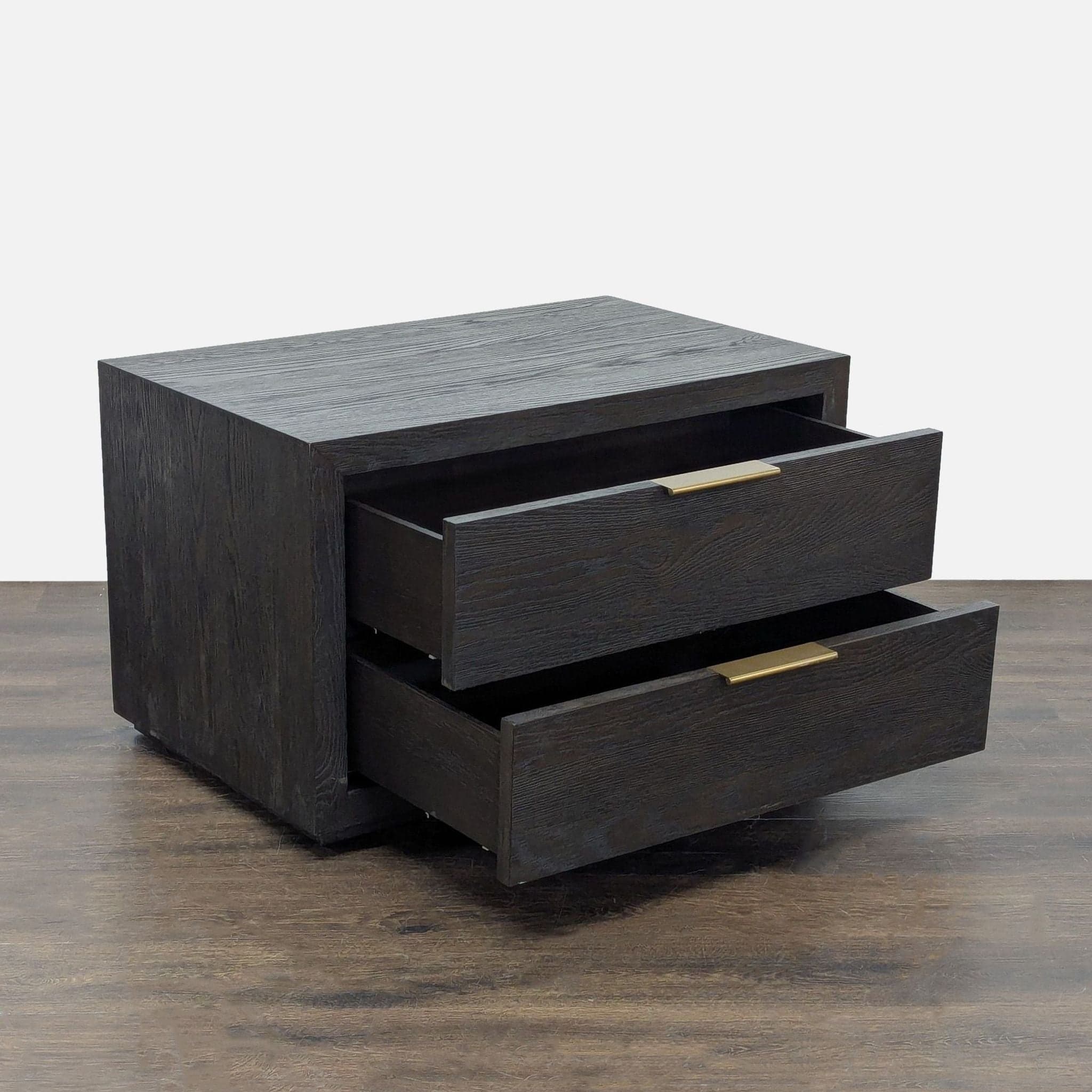 Restoration Hardware Machinto Closed Nightstand - Thumbnail 2