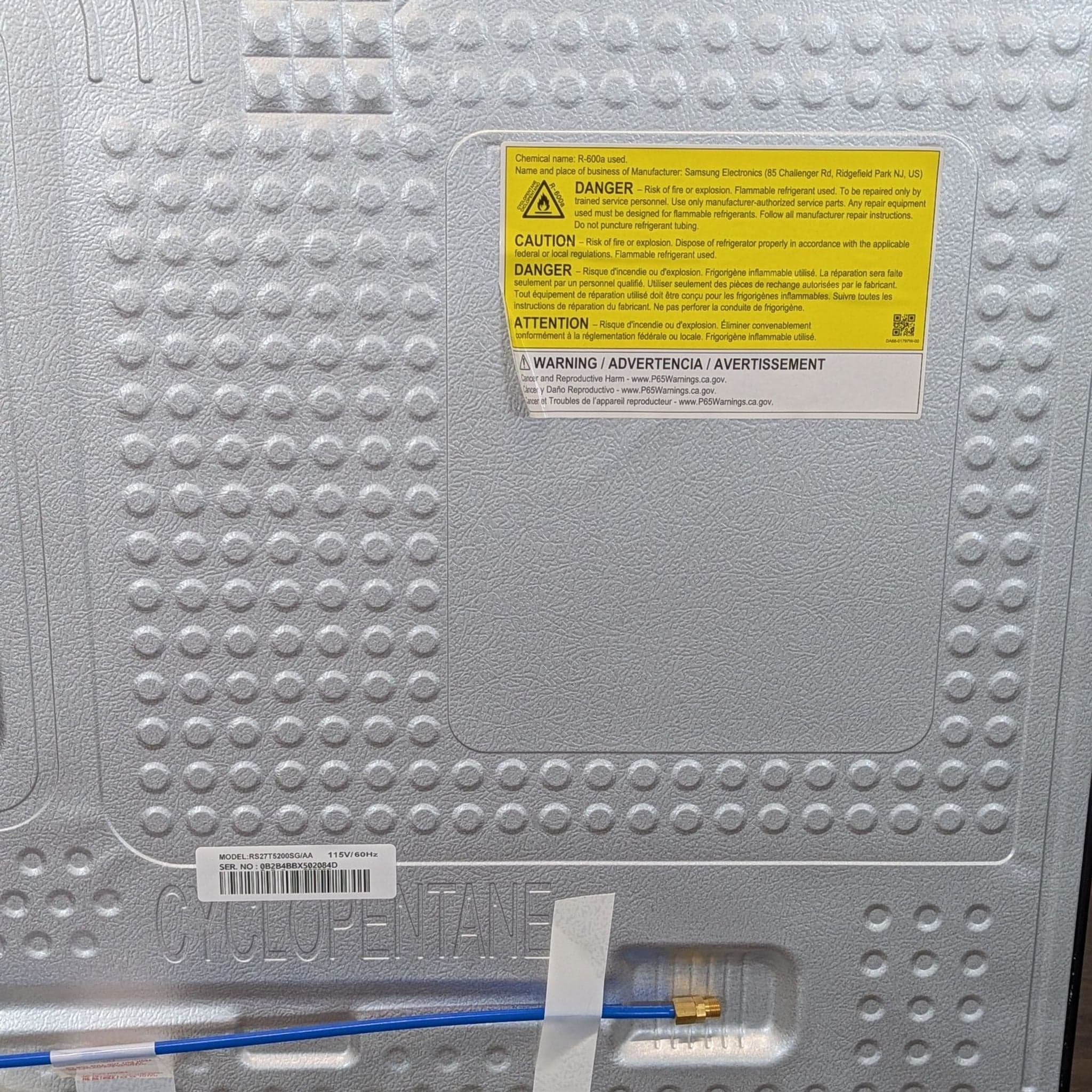 Samsung Side-by-Side Refrigerator with Water Dispenser - Stainless Steel - Thumbnail 7