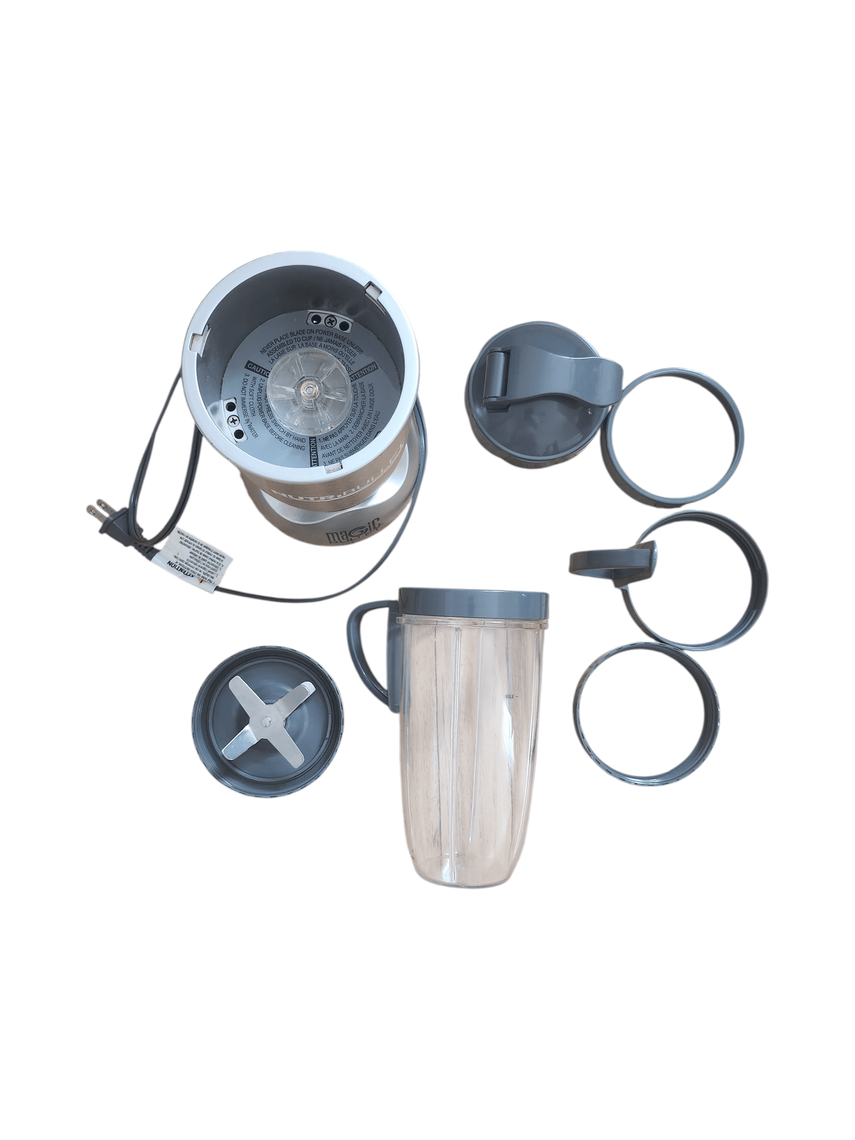 NutriBullet 900 Series Magic Bullet Blender with Accessories - Thumbnail 2