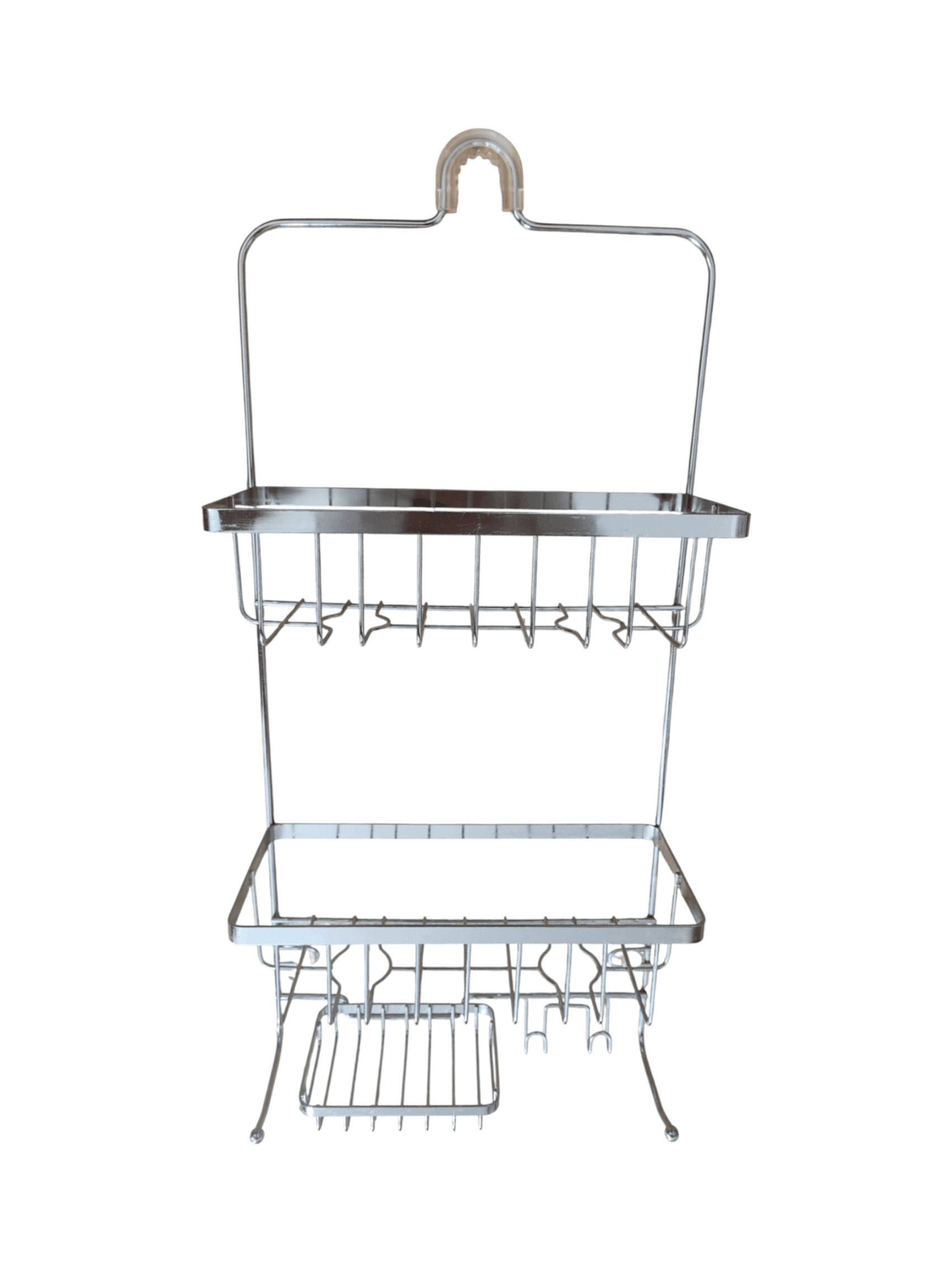 Chrome Shower Caddy with 2 Corner Shelves - Thumbnail 5