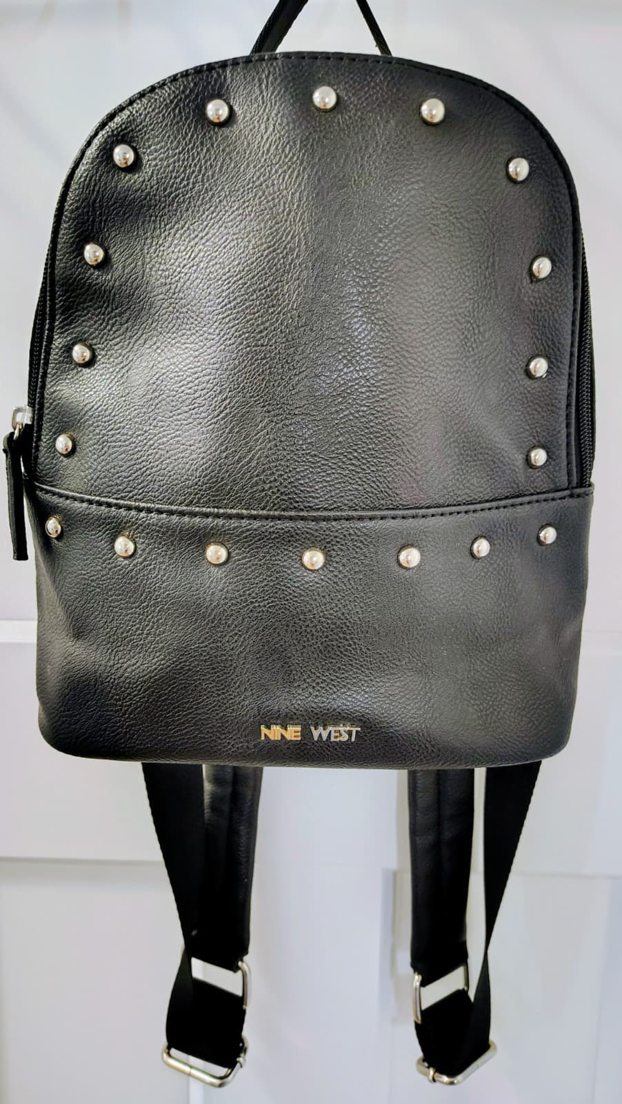 Black Nine West Mini Backpack