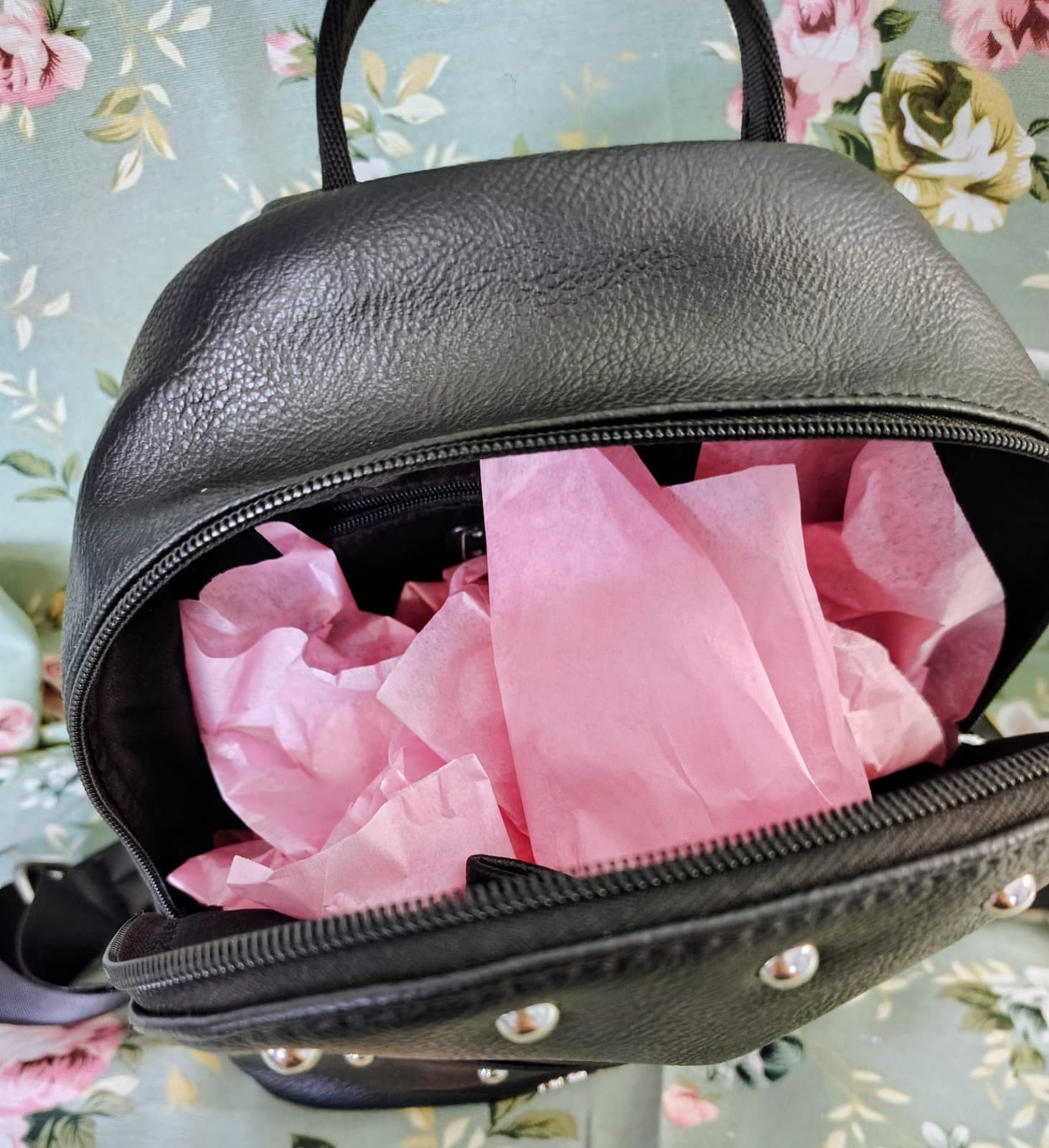 Black Nine West Mini Backpack - Thumbnail 9