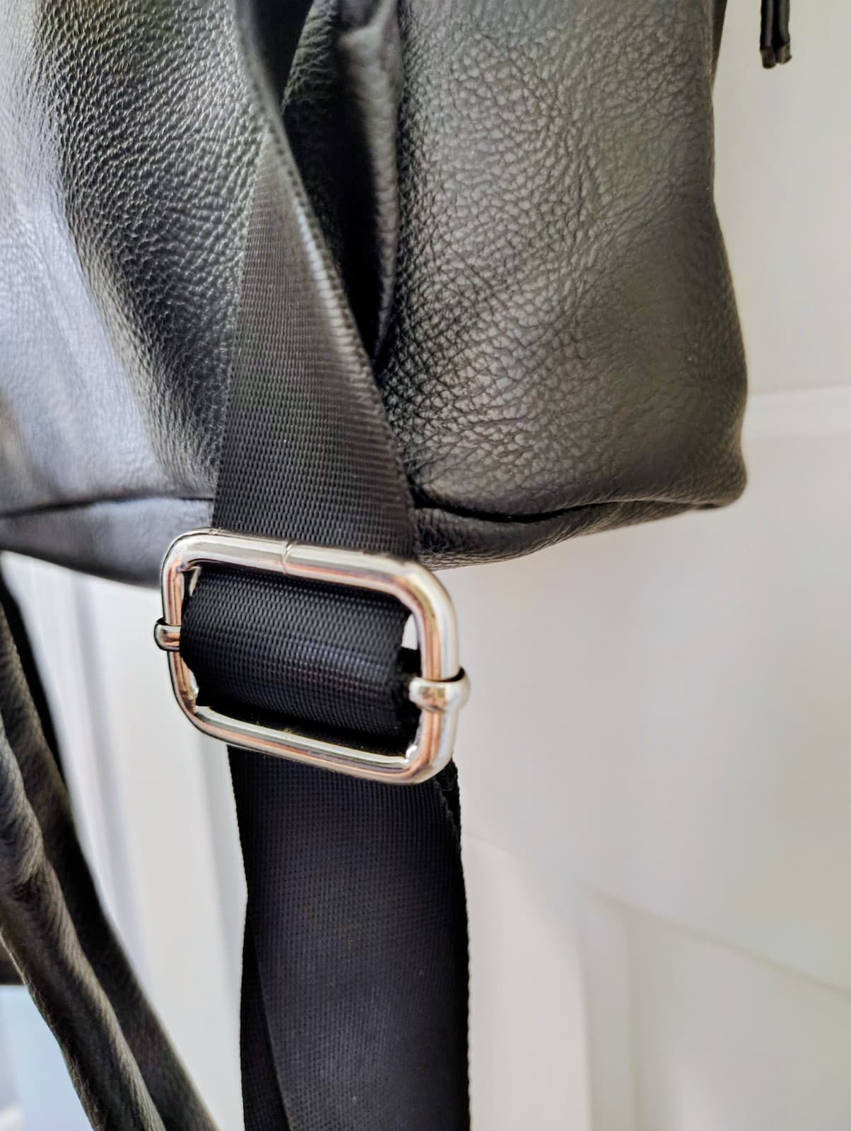 Black Nine West Mini Backpack - Thumbnail 5