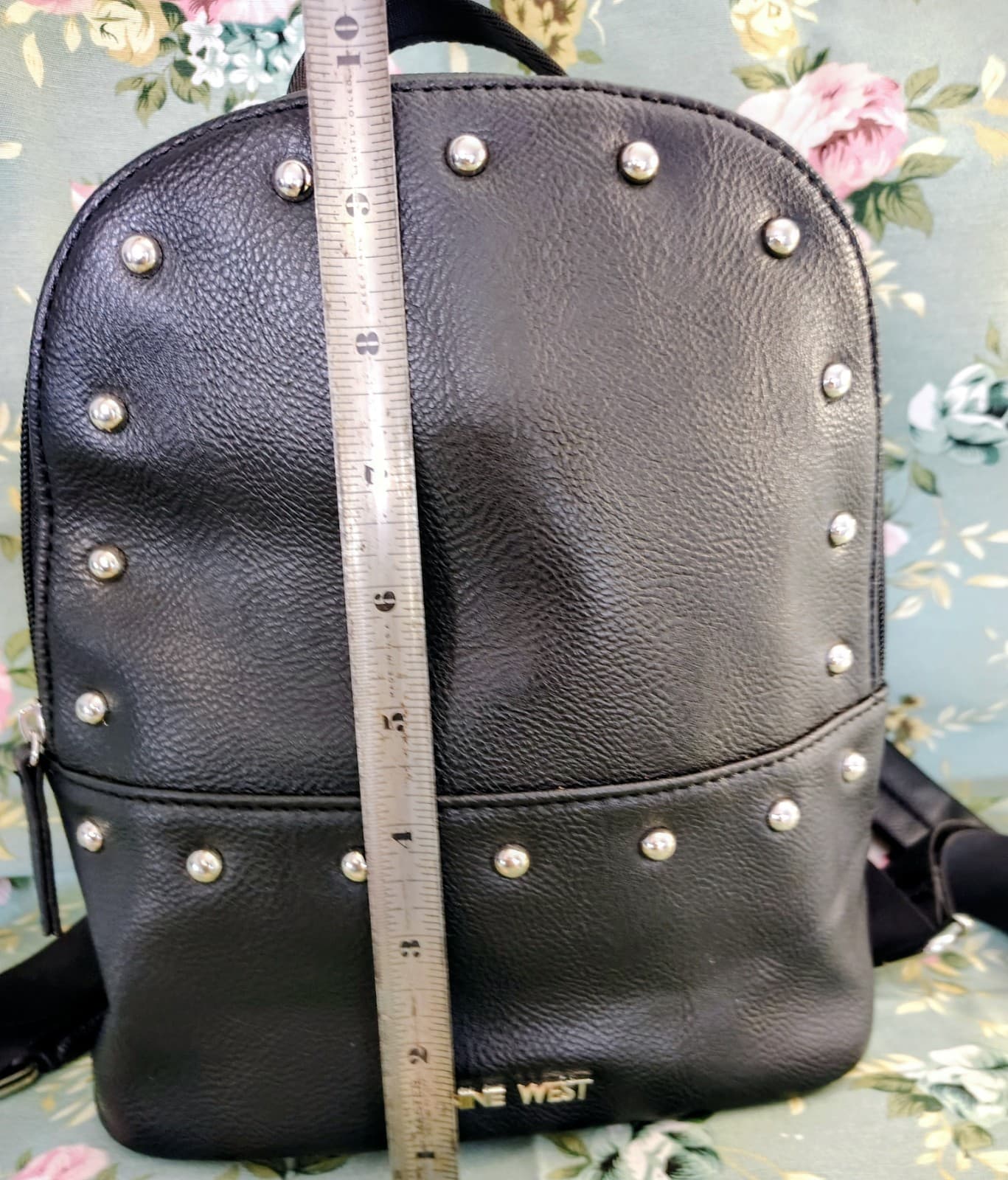Black Nine West Mini Backpack - Thumbnail 10