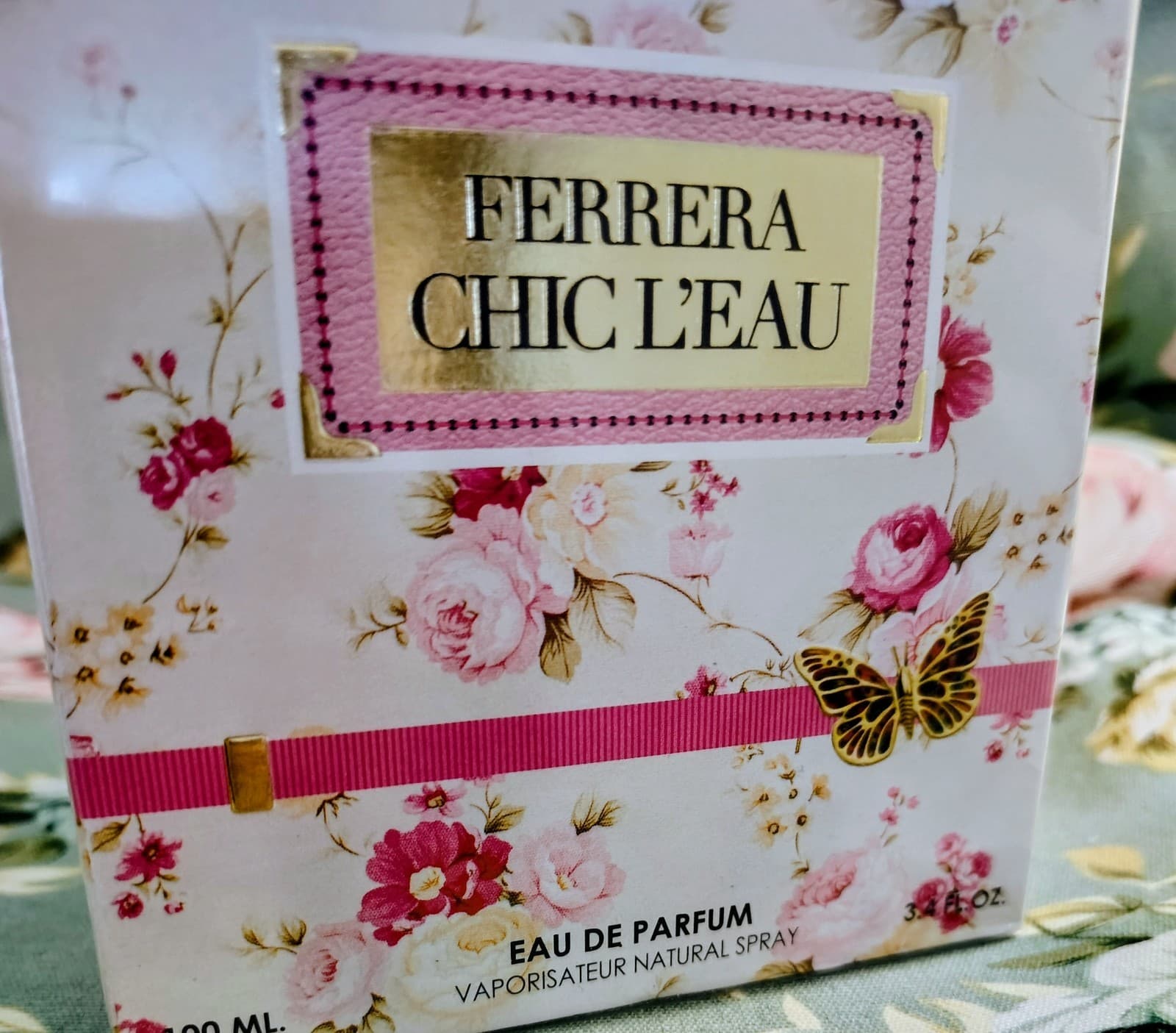 NIB, Sealed, FERRERA CHIC L'EAU designer EDP perfume - Thumbnail 3