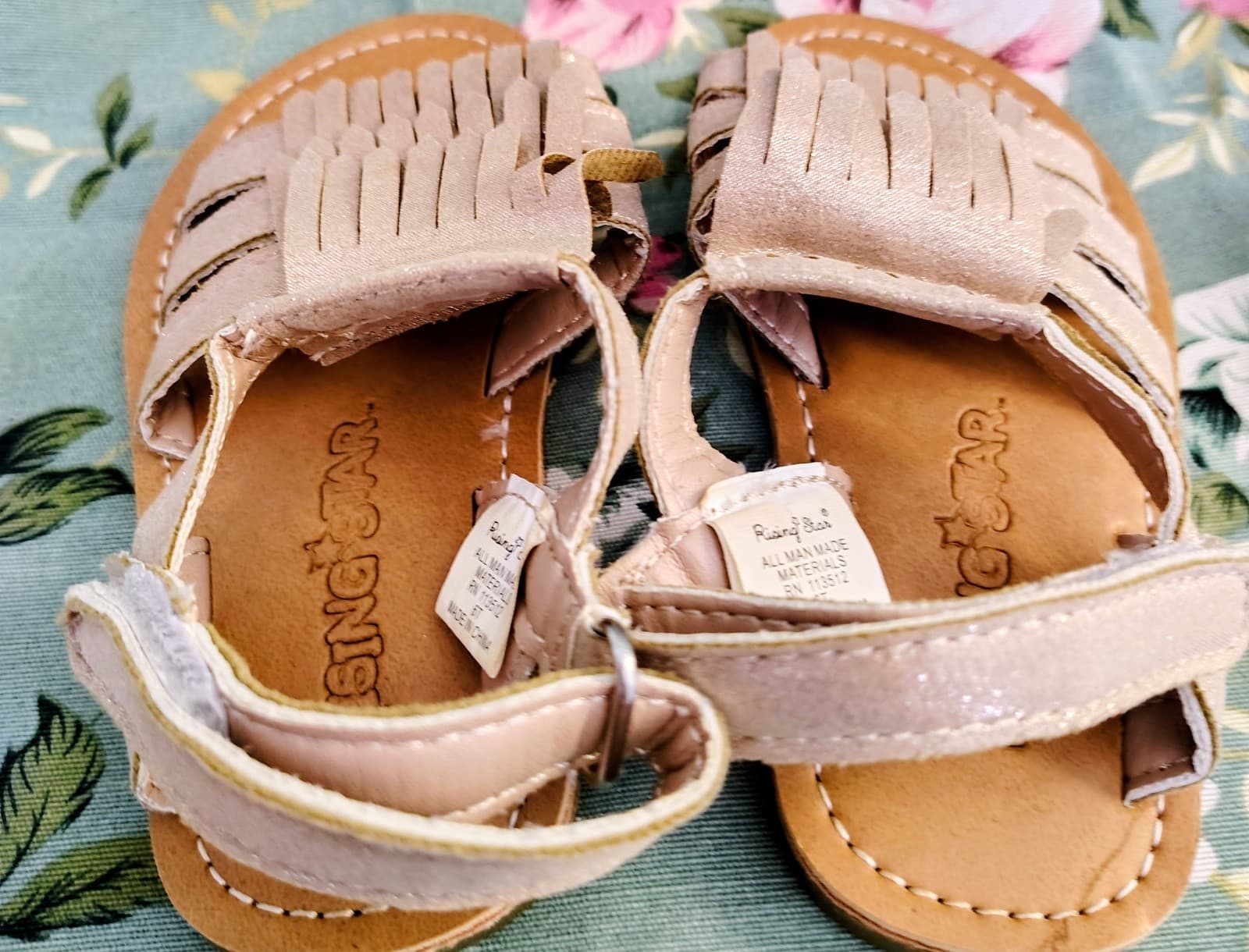 Rising Star 6T Summer Sandals Metallic Fringe - Thumbnail 5